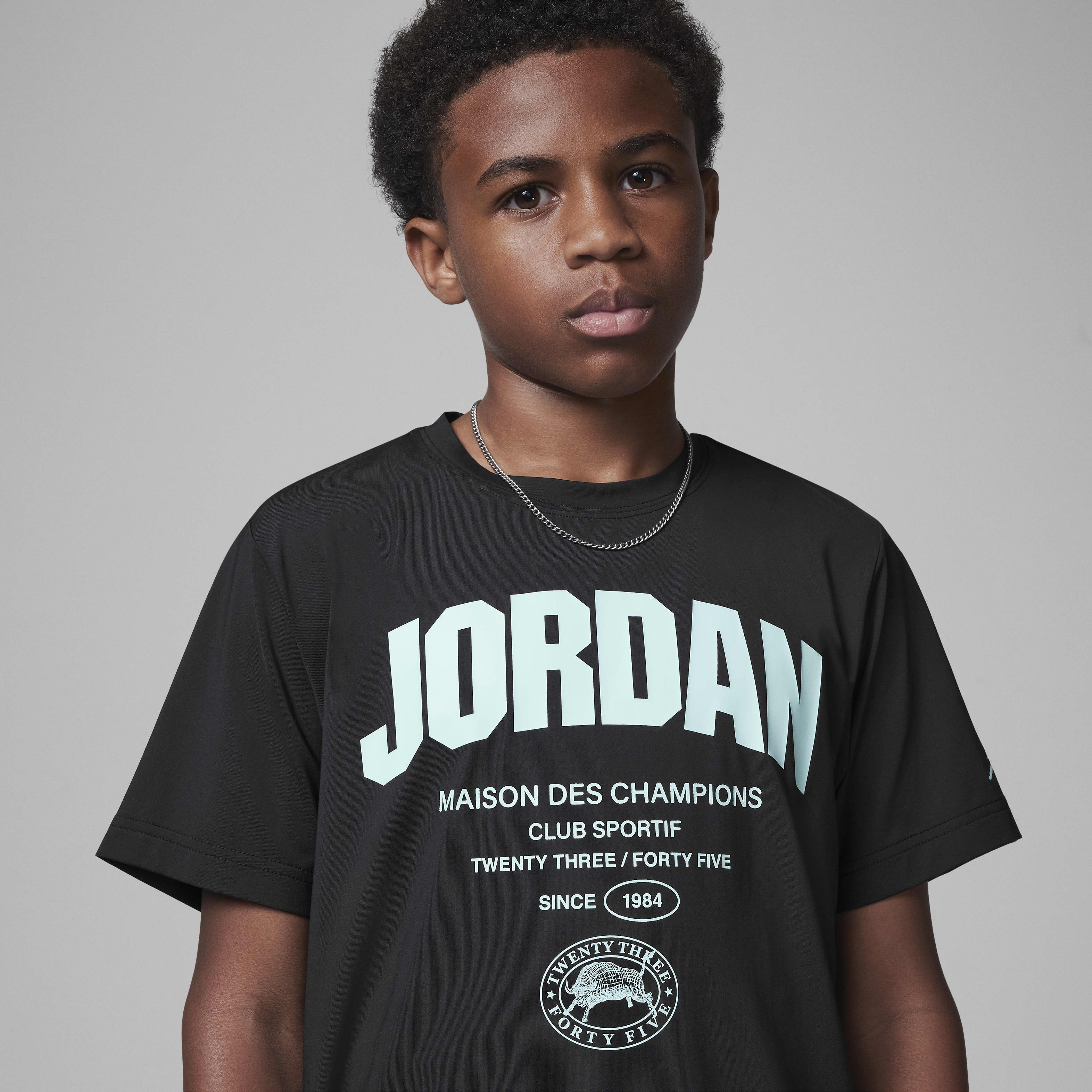 Jordan Big Kids' Dri-FIT Des Champions T-Shirt