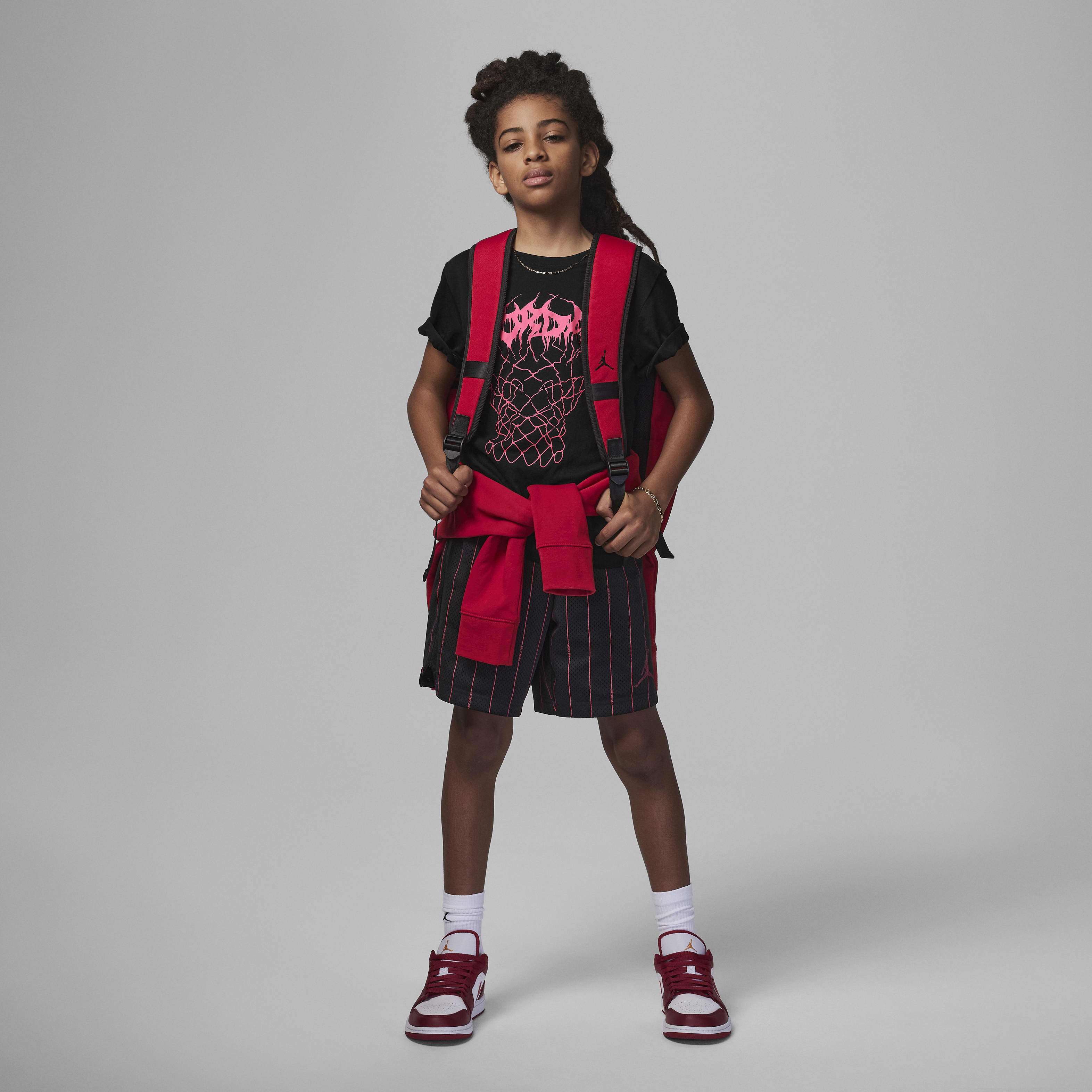 Jordan Dri-FIT MJ Sport Big Kids' Graphic T-Shirt