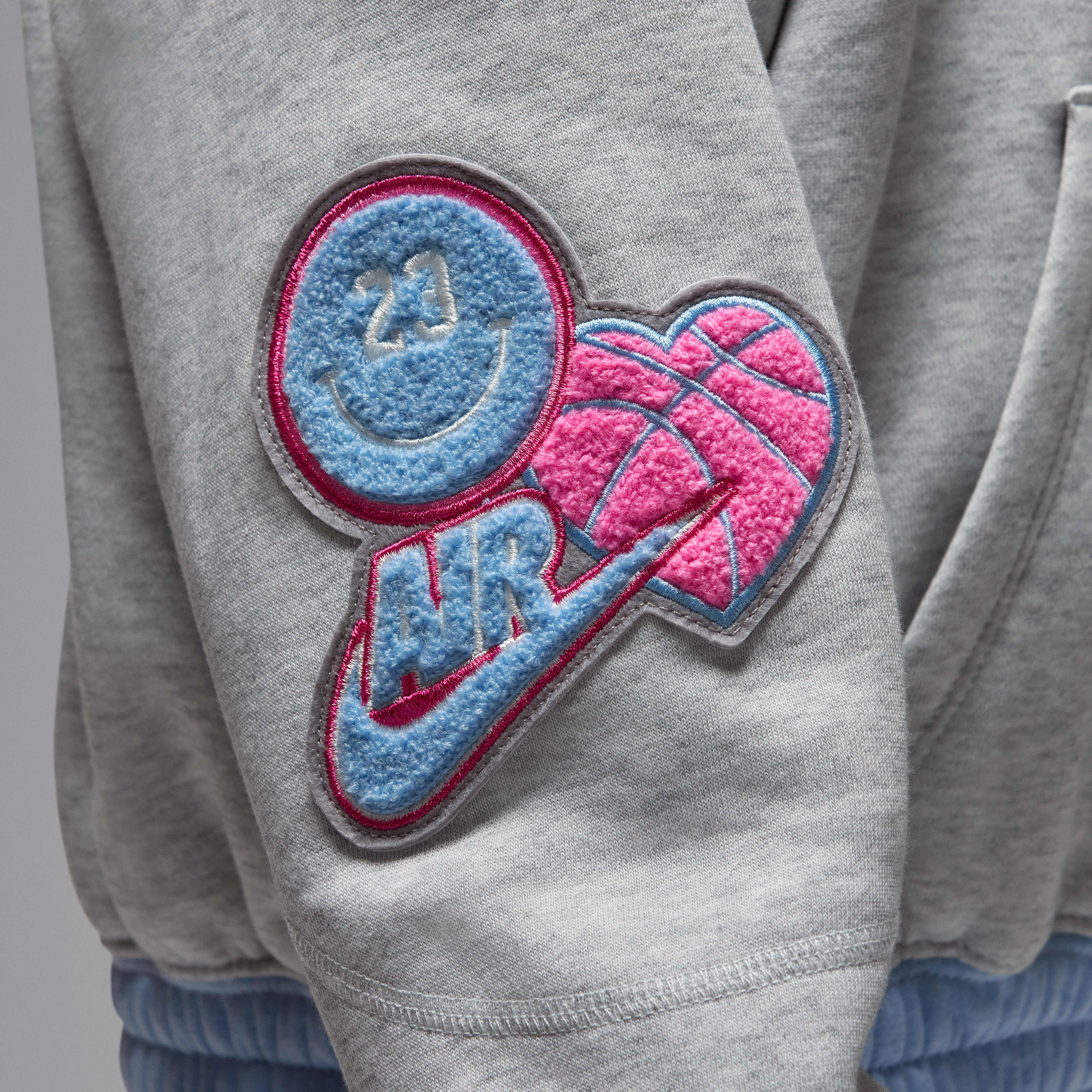 Jordan Blue Jeans and Bling Big Kids' Pullover Hoodie