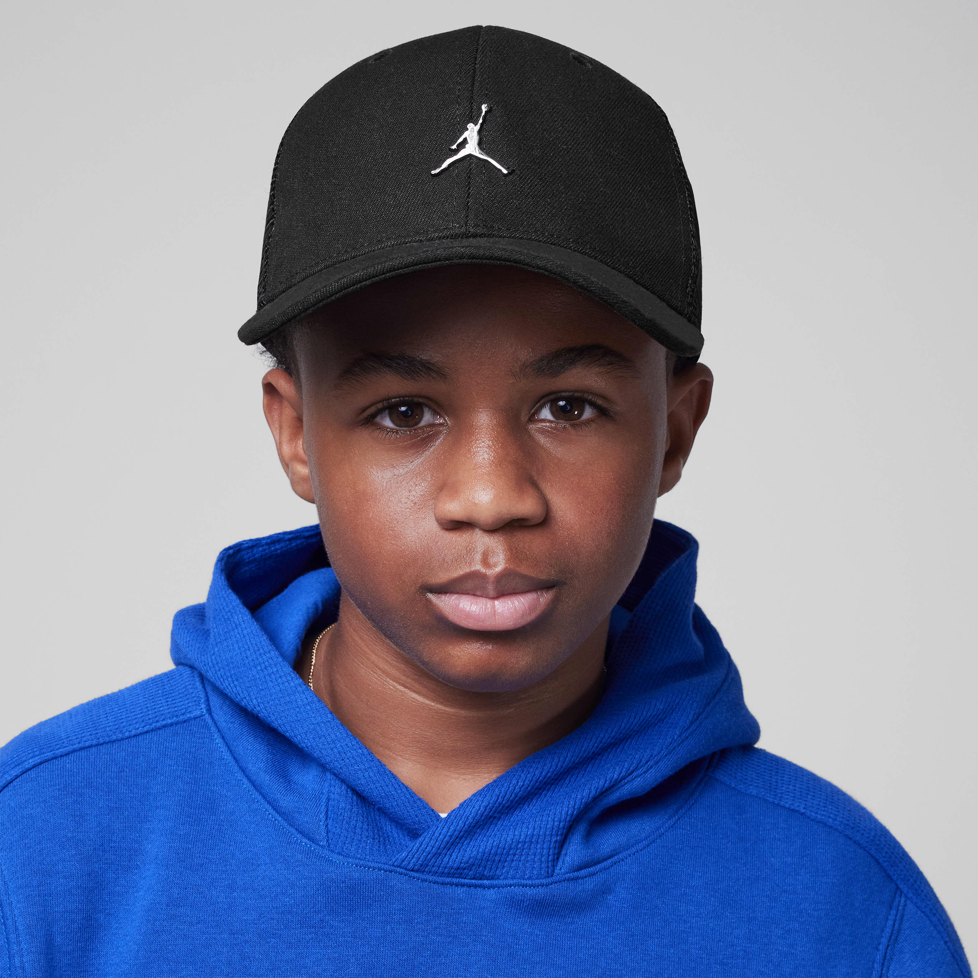 Jordan Big Kids' Metal Jumpman Trucker Hat