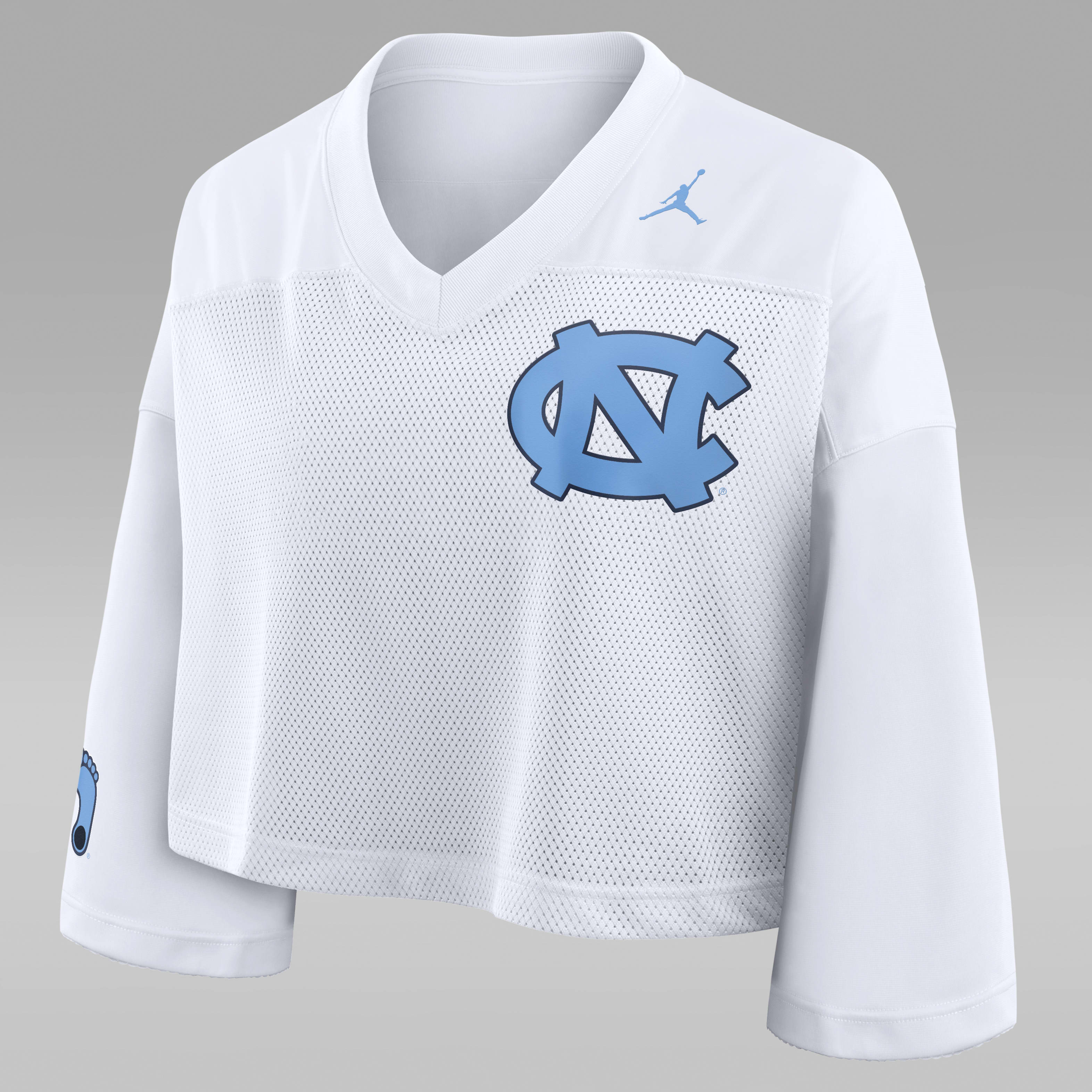 North Carolina Jersey Women's Jordan Brand Dri-FIT College Cropped Top