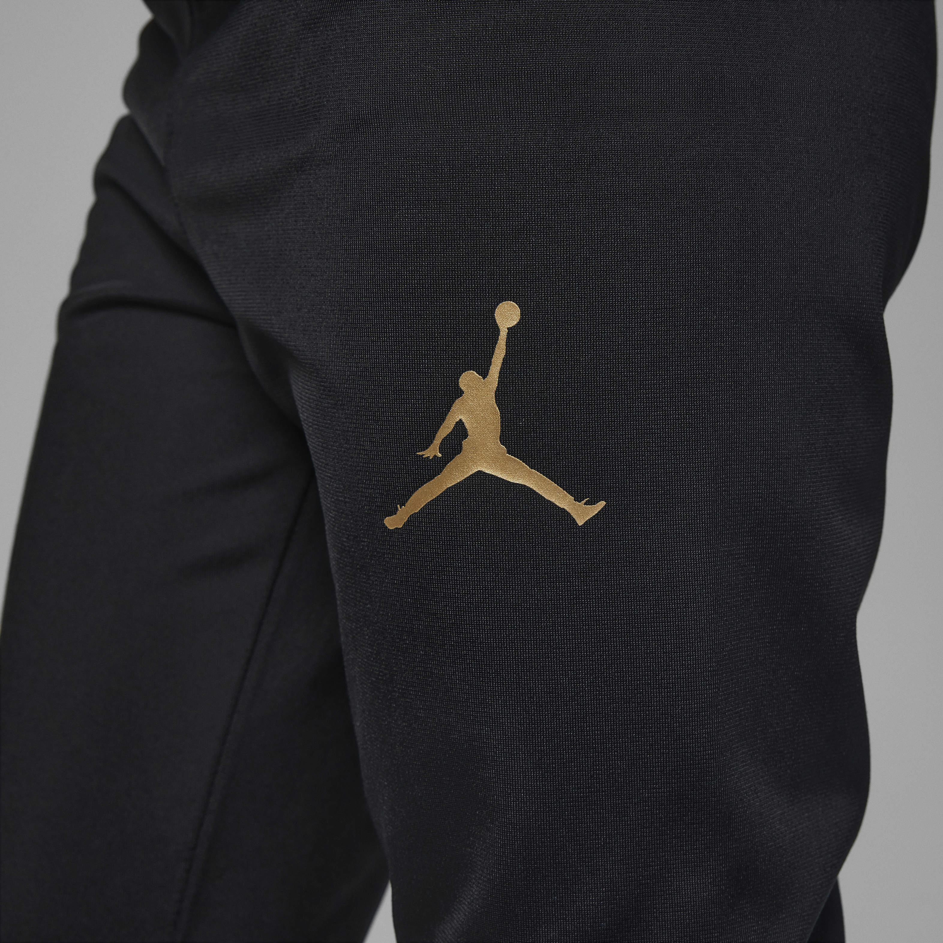 Jordan Take Flight Black and Gold Tricot Set Baby Tracksuit