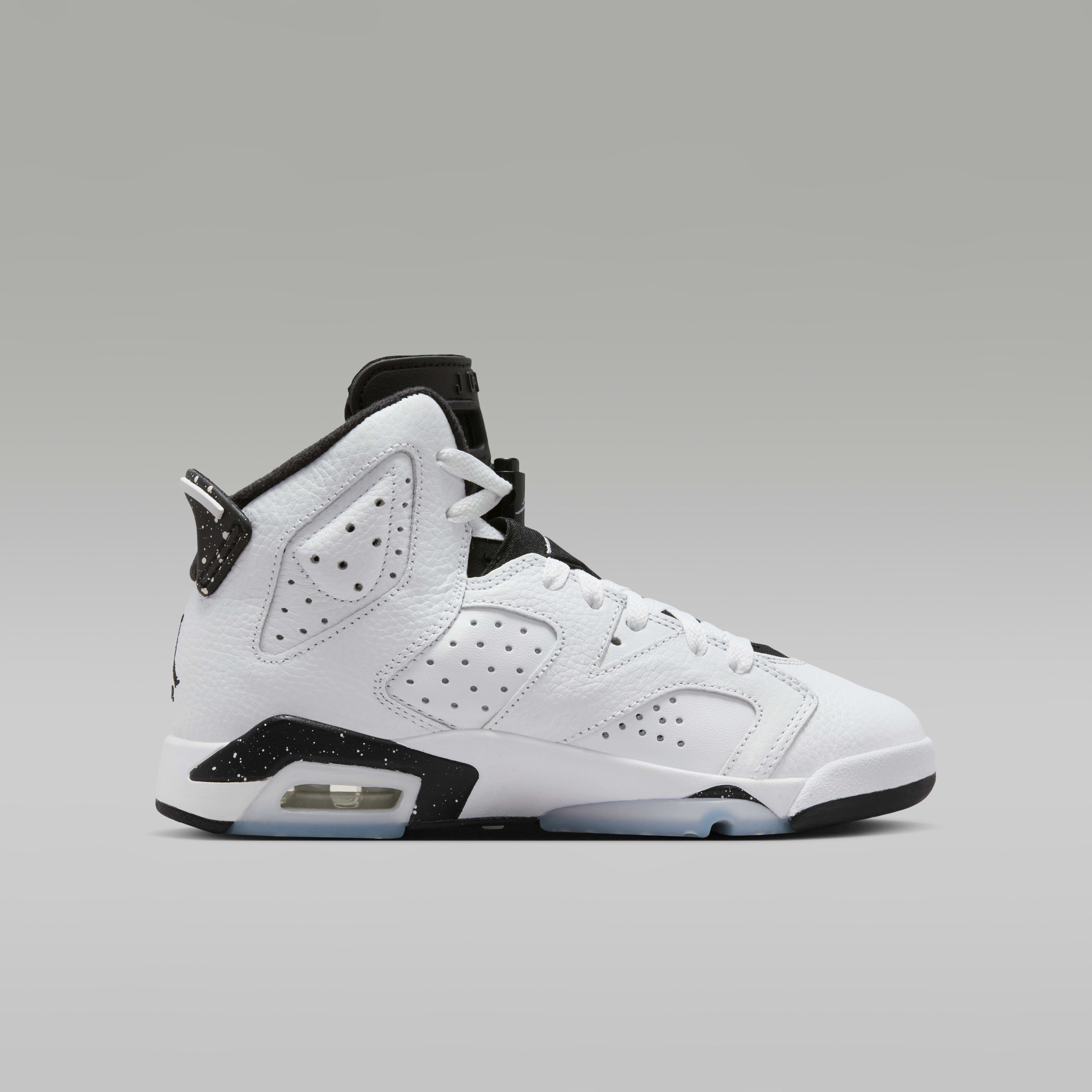 Air Jordan 6 Retro "White/Black" Big Kids' Shoes