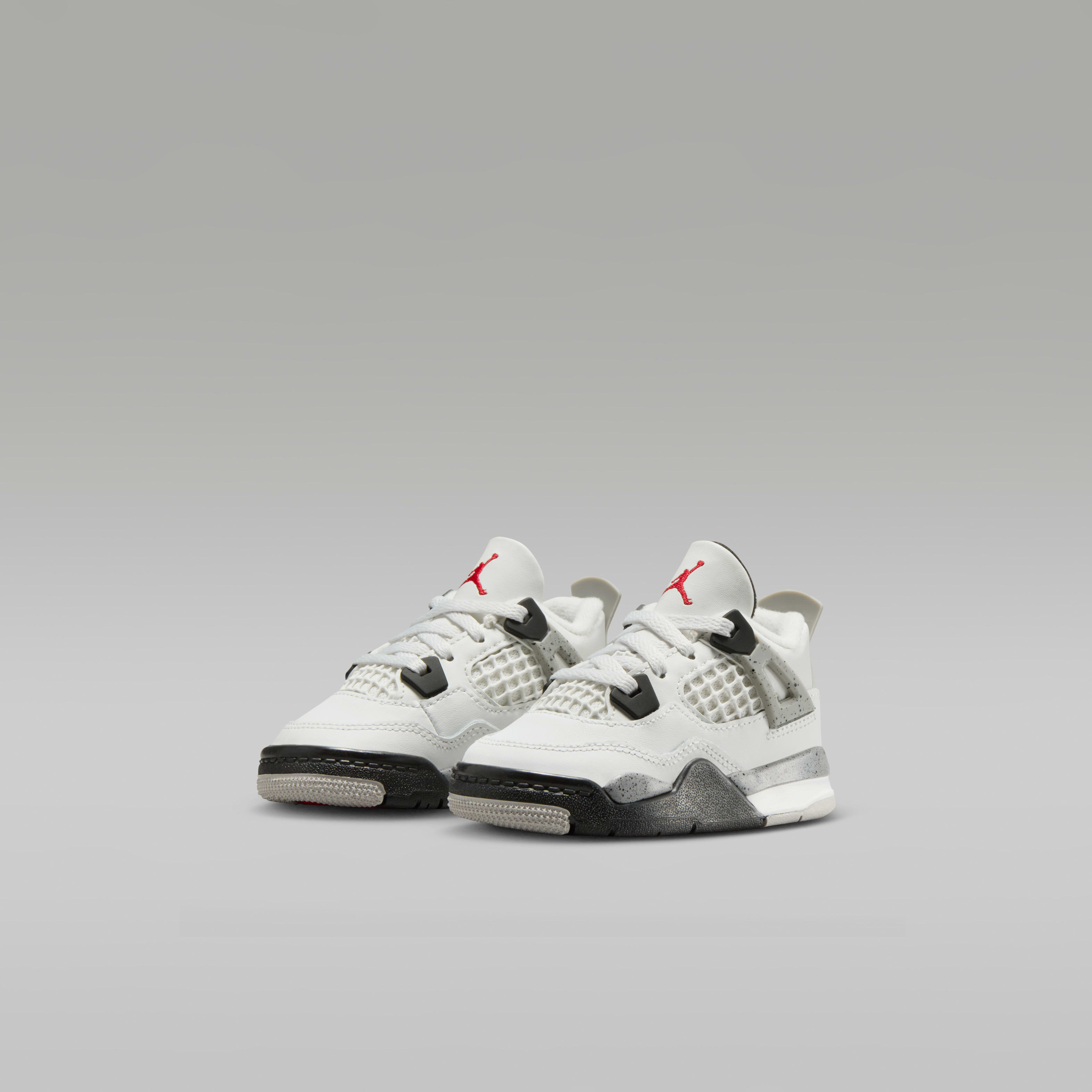 Jordan 4 Retro "White Cement" Baby/Toddler Shoes