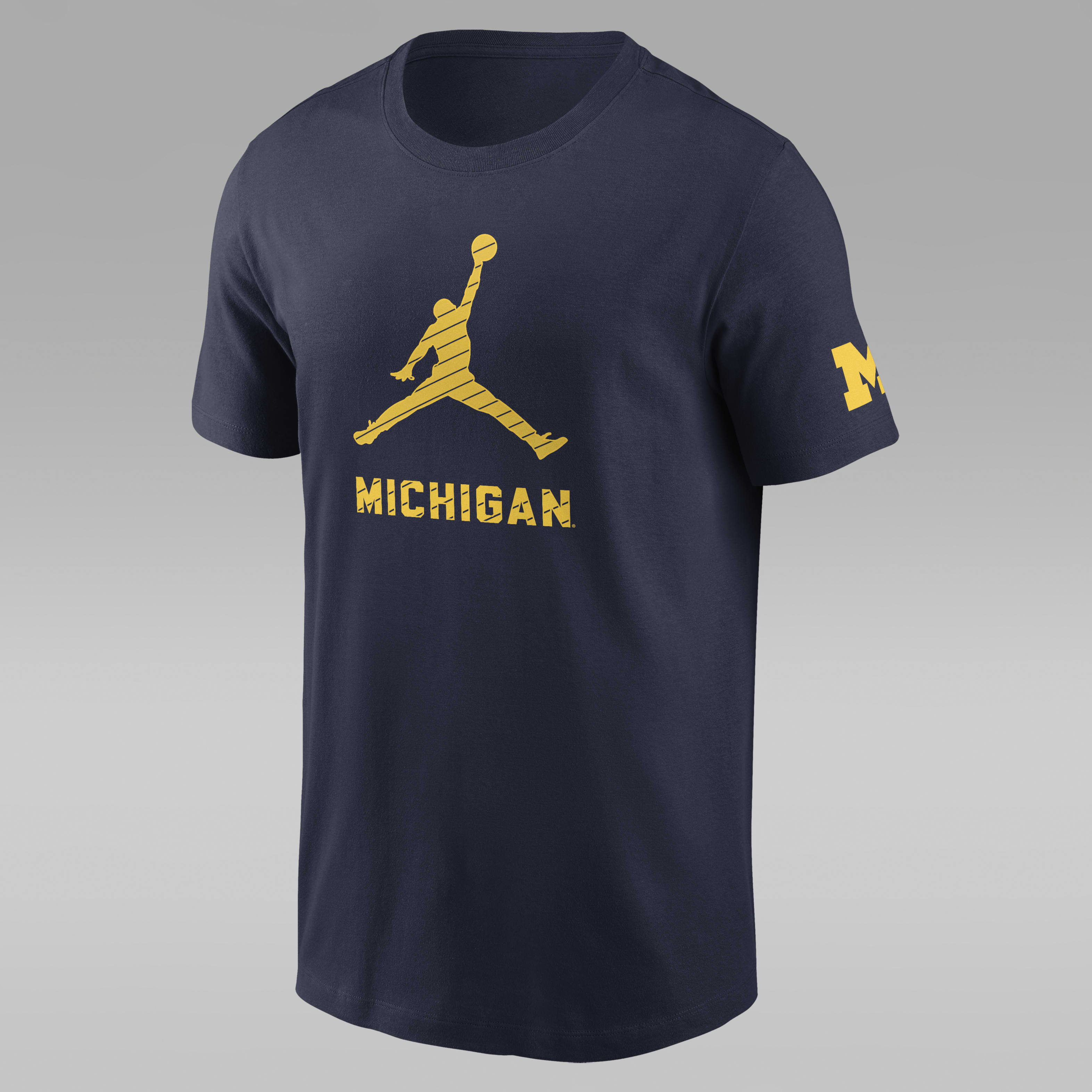 Michigan Wolverines Campus Mascot Men's Nike College T-Shirt