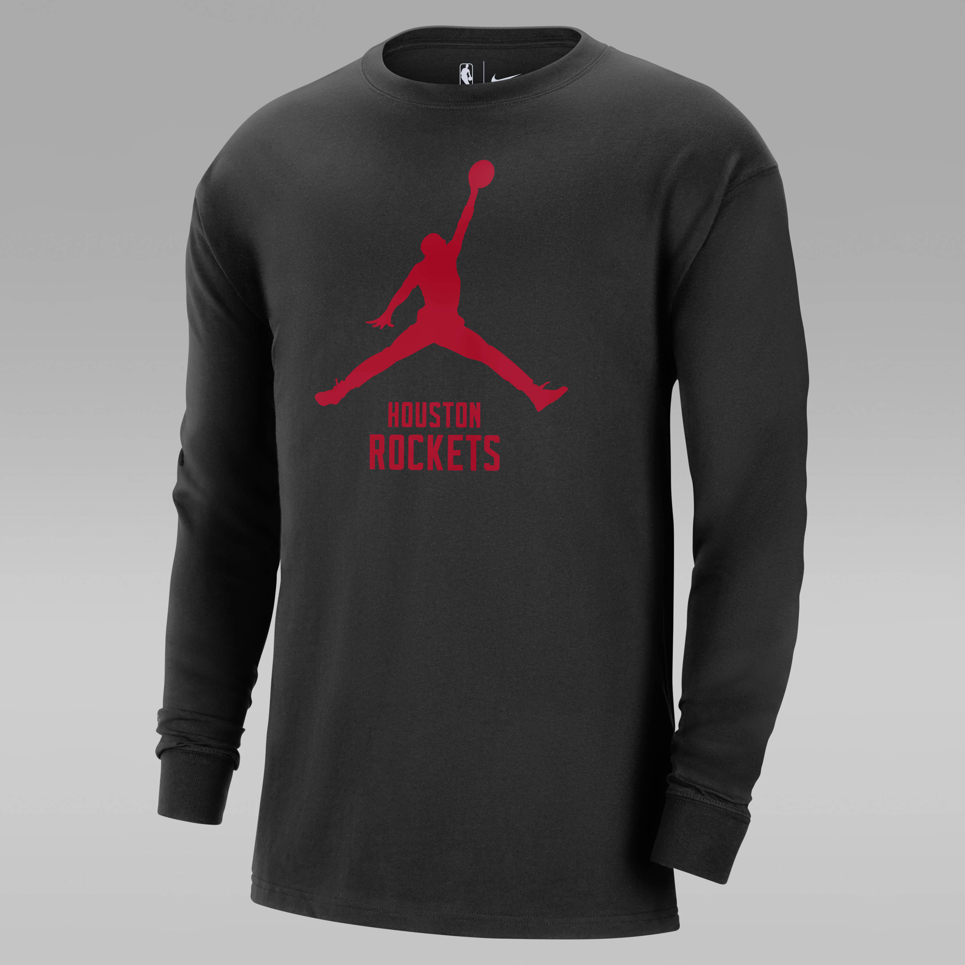 Houston Rockets Essential Men's Jordan NBA Long-Sleeve T-Shirt