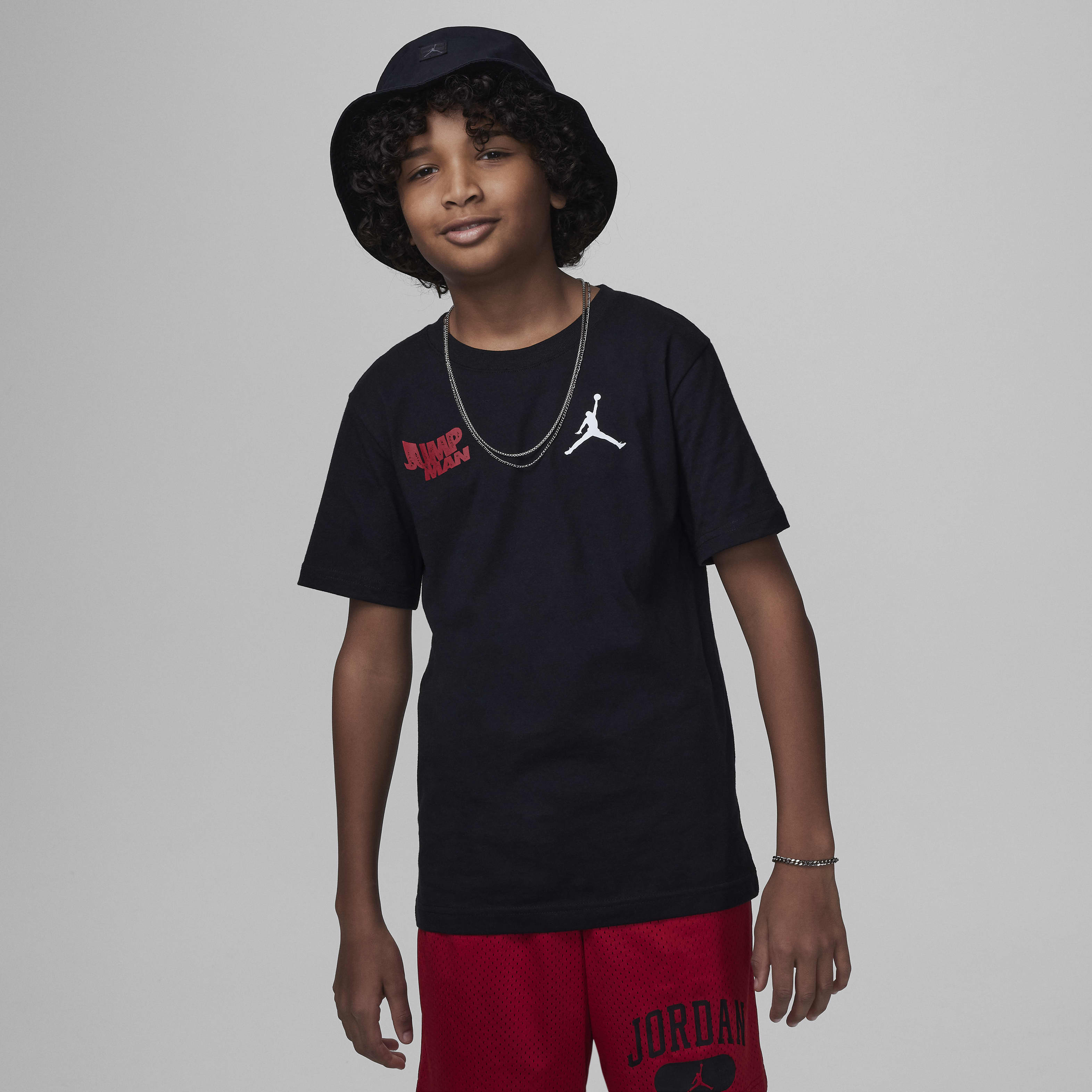 Jordan Wavy Motion Big Kids' Jumpman T-Shirt