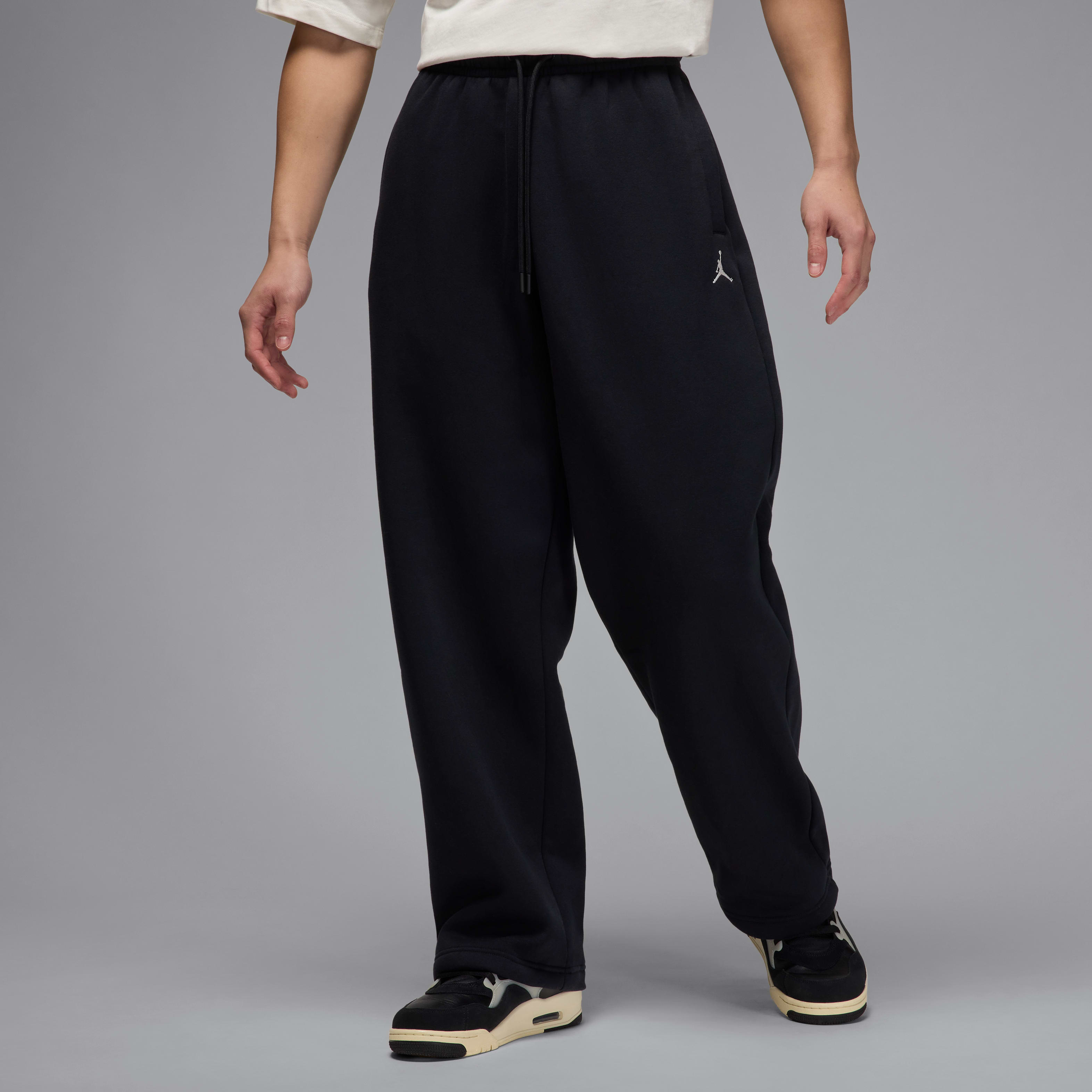 Jordan Brooklyn Fleece Men's Oversized Open-Hem Pants