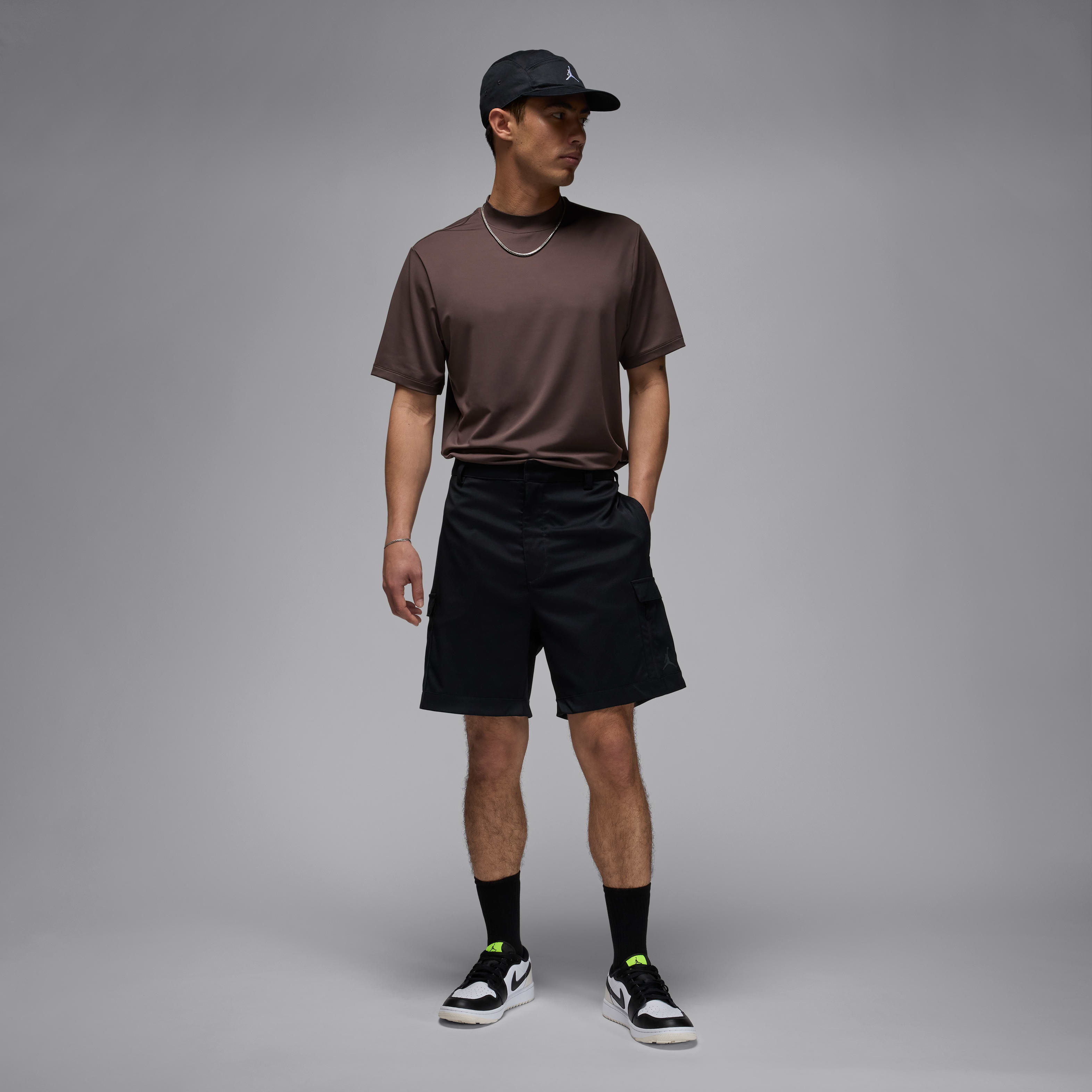Jordan Sport Men's Mock-Neck Golf T-Shirt