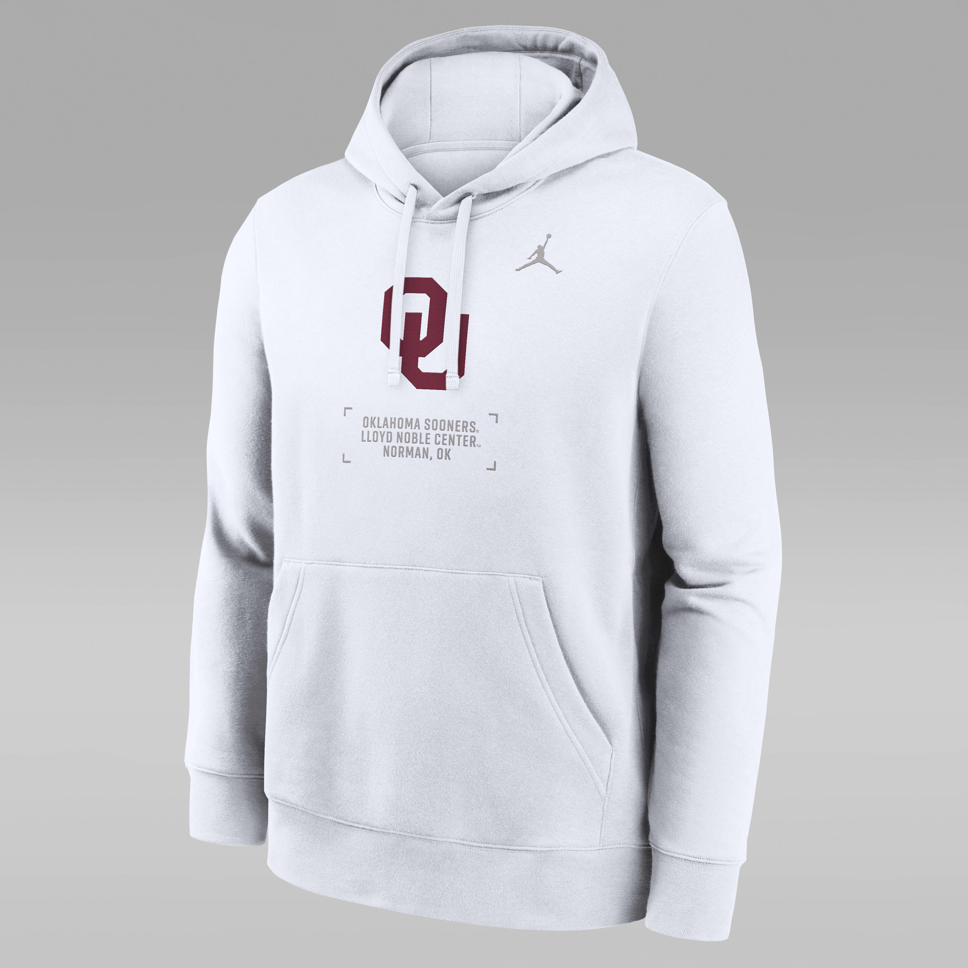 Oklahoma Club Basketball 2-Hit Men's Nike College Pullover Hoodie