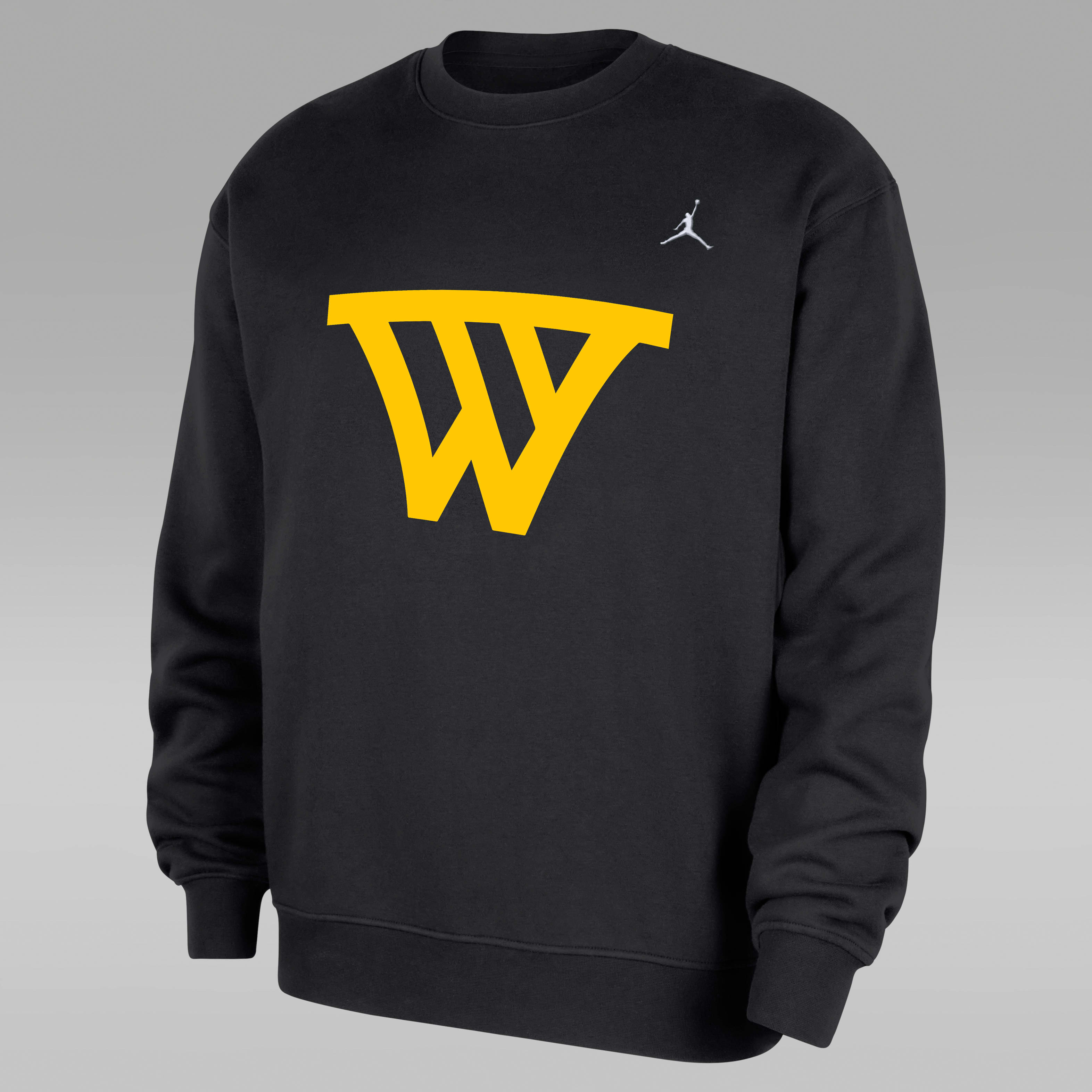 Golden State Warriors Statement Essentials Men's Jordan NBA Fleece Crew-Neck Sweatshirt