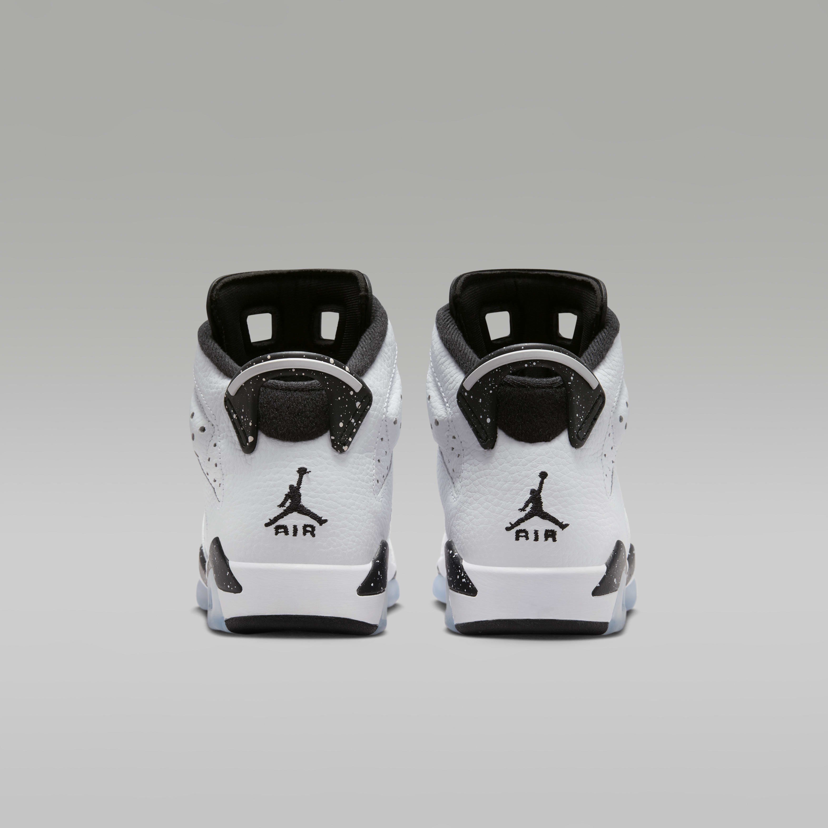 Air Jordan 6 Retro "White/Black" Big Kids' Shoes