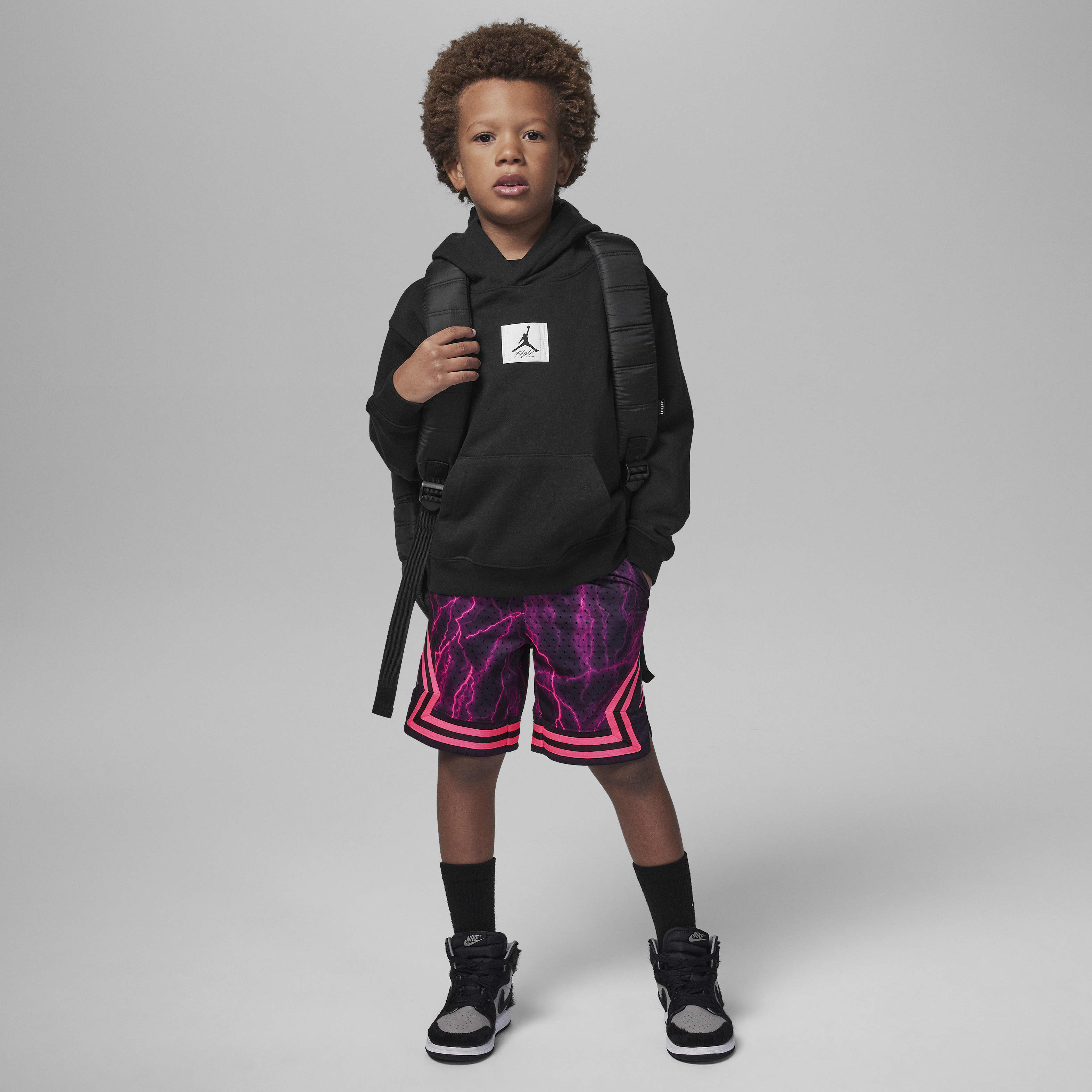 Jordan Dri-FIT MJ Diamond Little Kids' Printed Shorts