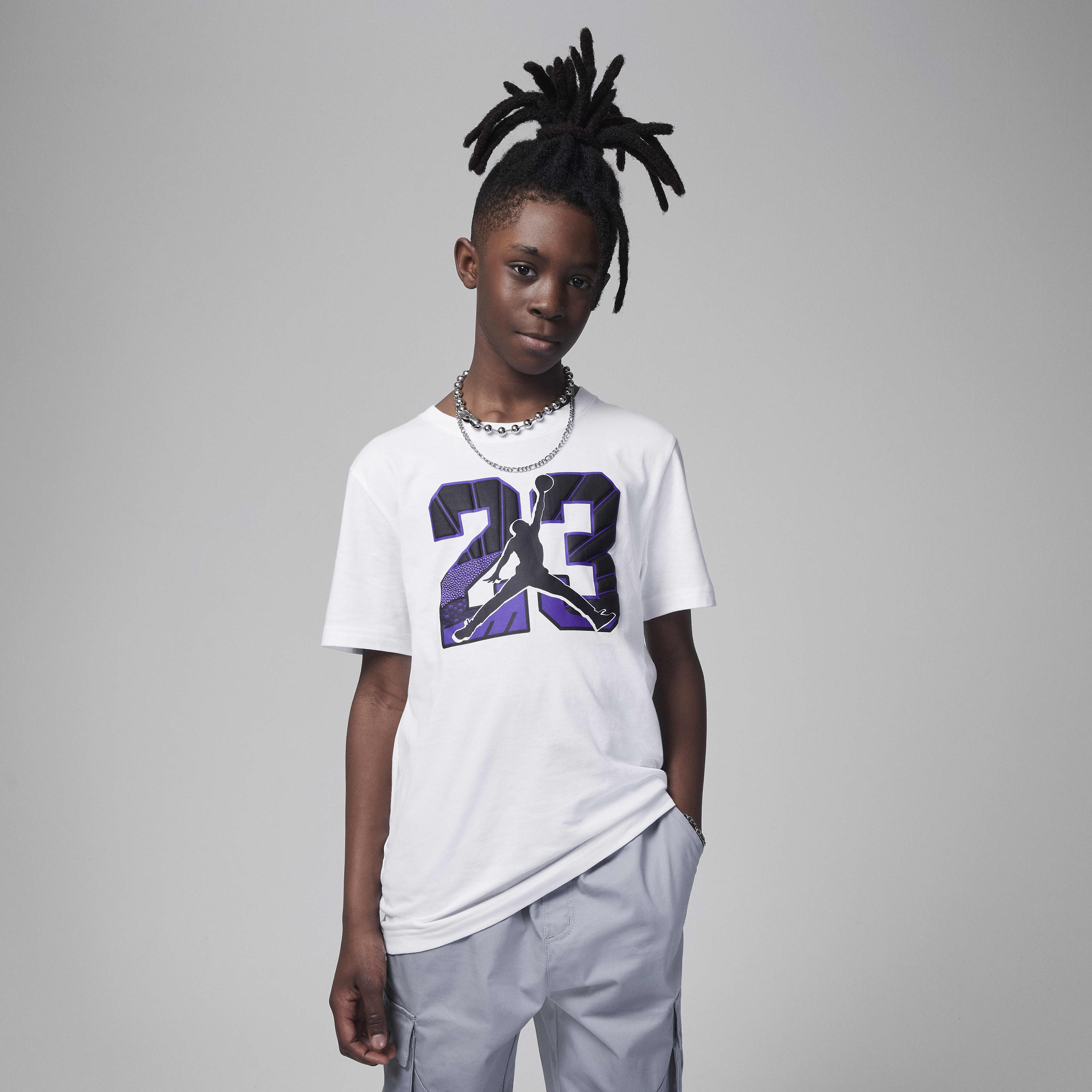 Air Jordan 12 Retro 23 Tee Big Kids T-Shirt