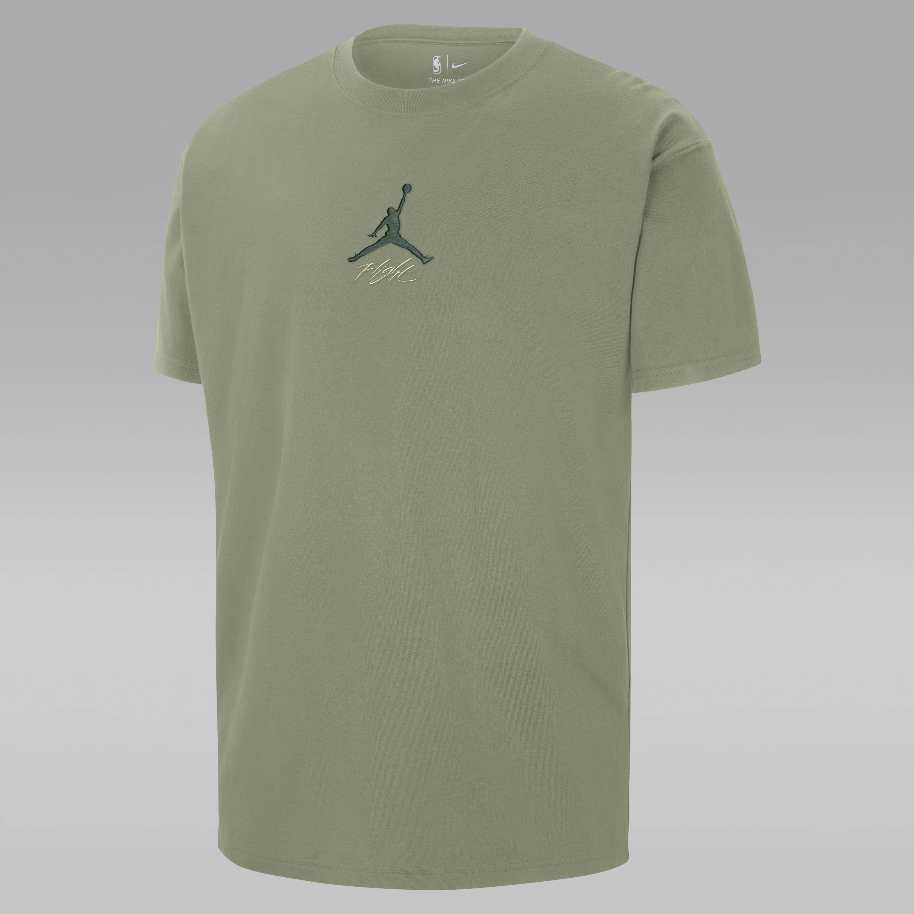 Milwaukee Bucks Courtside Statement Edition Men's Jordan NBA T-Shirt