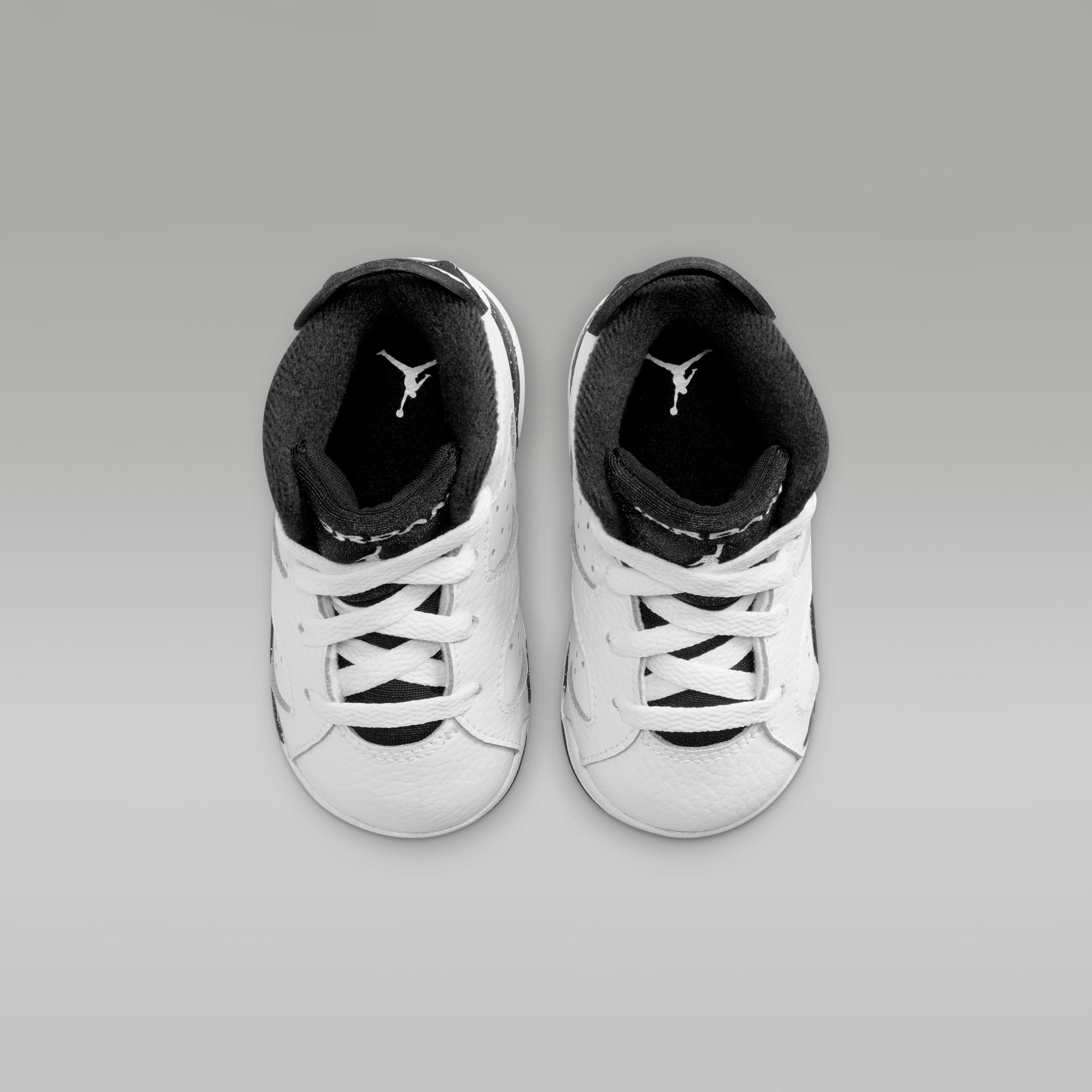 Jordan 6 Retro "White/Black" Baby/Toddler Shoes