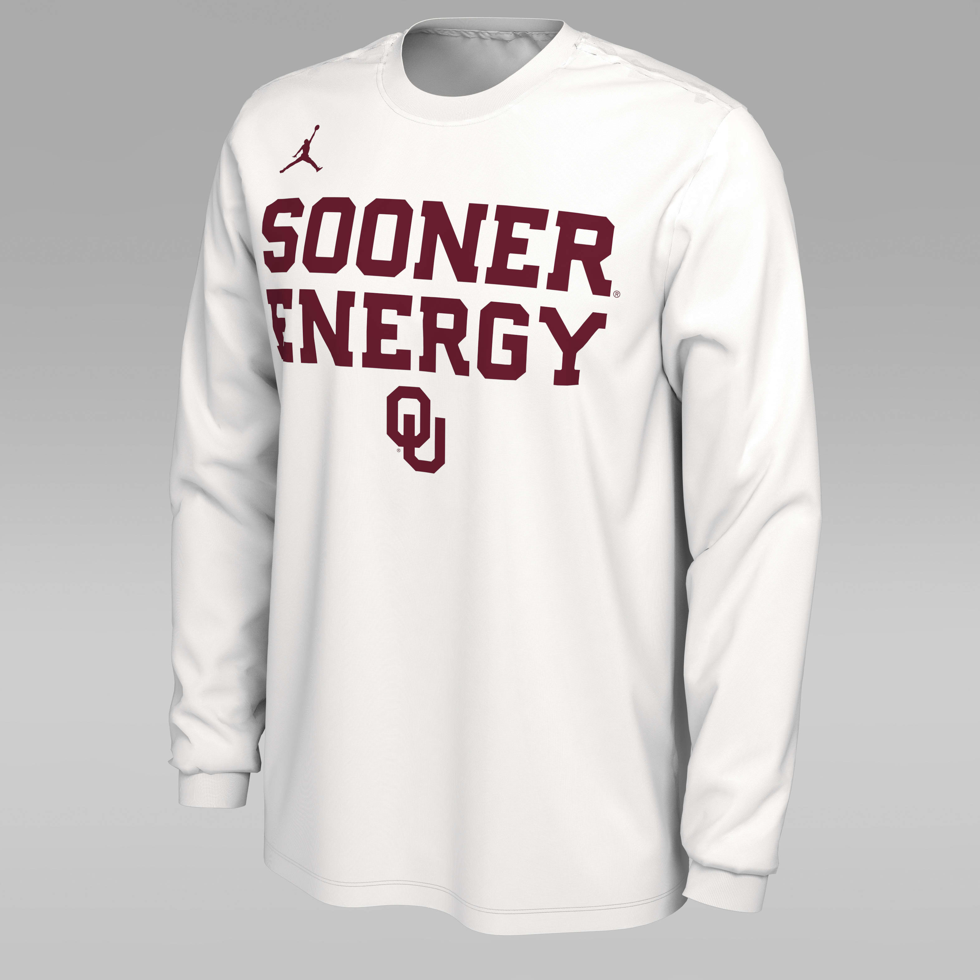 Oklahoma Men's Jordan College Long-Sleeve T-Shirt