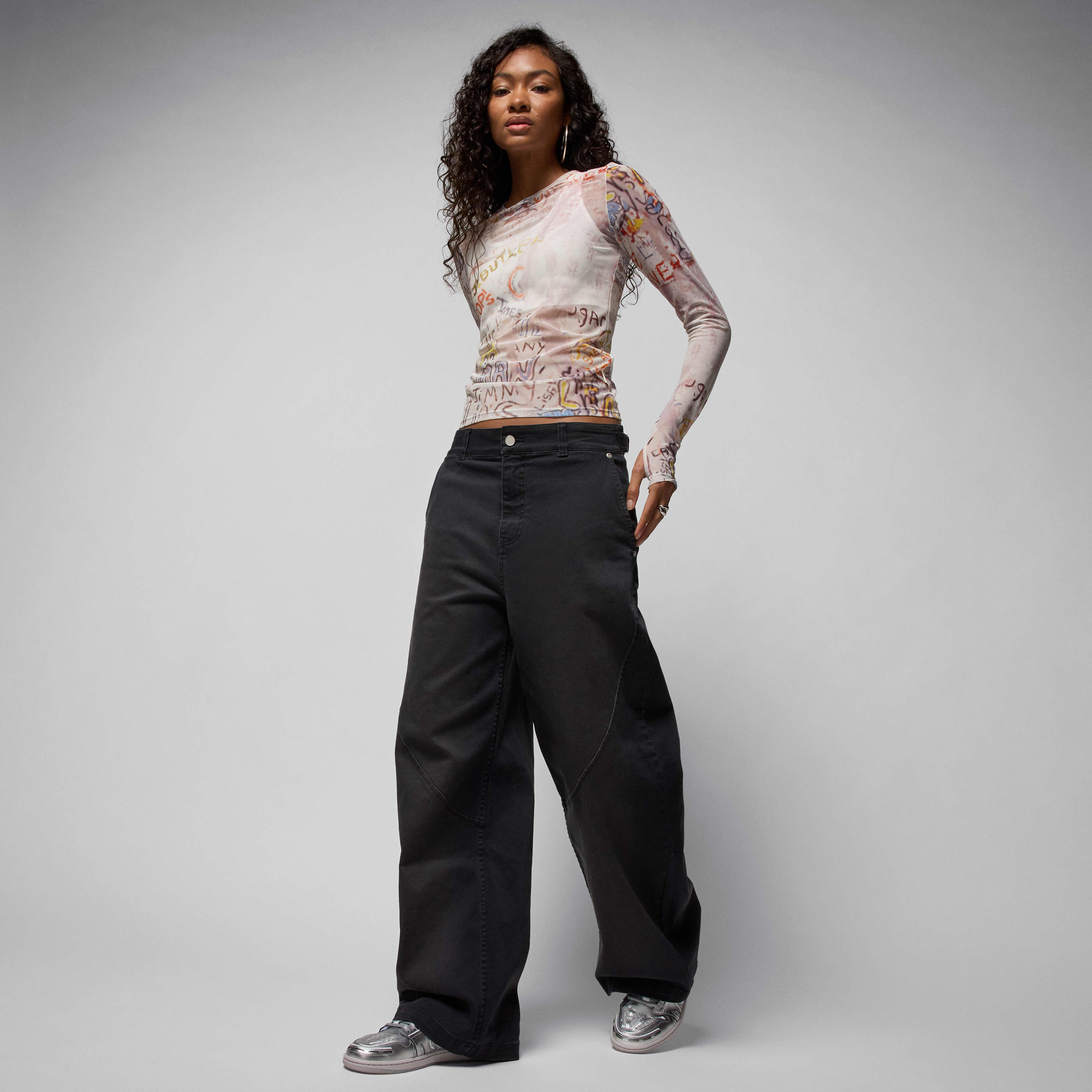 Jordan Flight Women's '91 Wide-Leg Baggy Pants