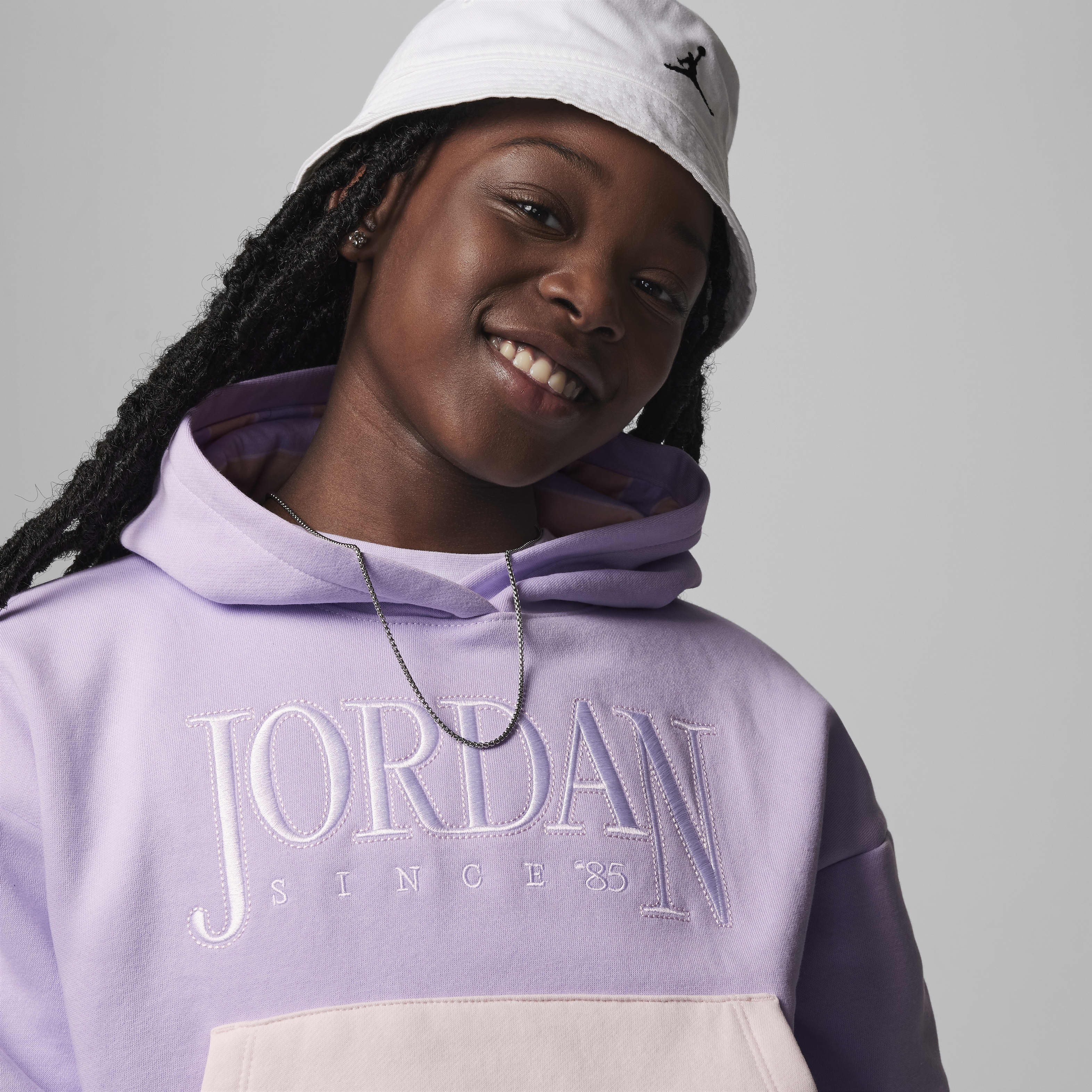 Jordan Fundamentals Big Kids' Pullover Hoodie