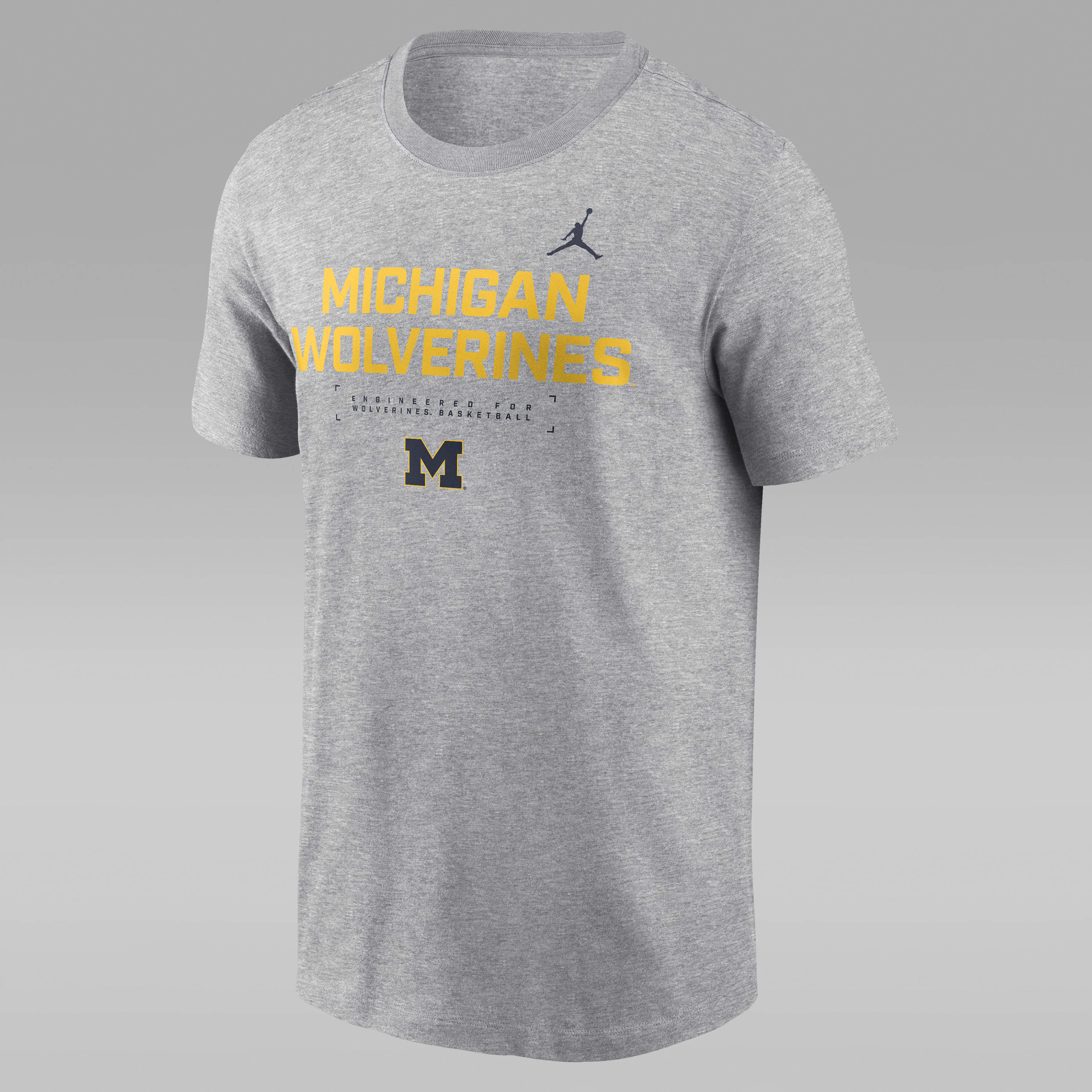 Michigan Courtside Basketball Men's Jordan Brand Dri-FIT College T-Shirt