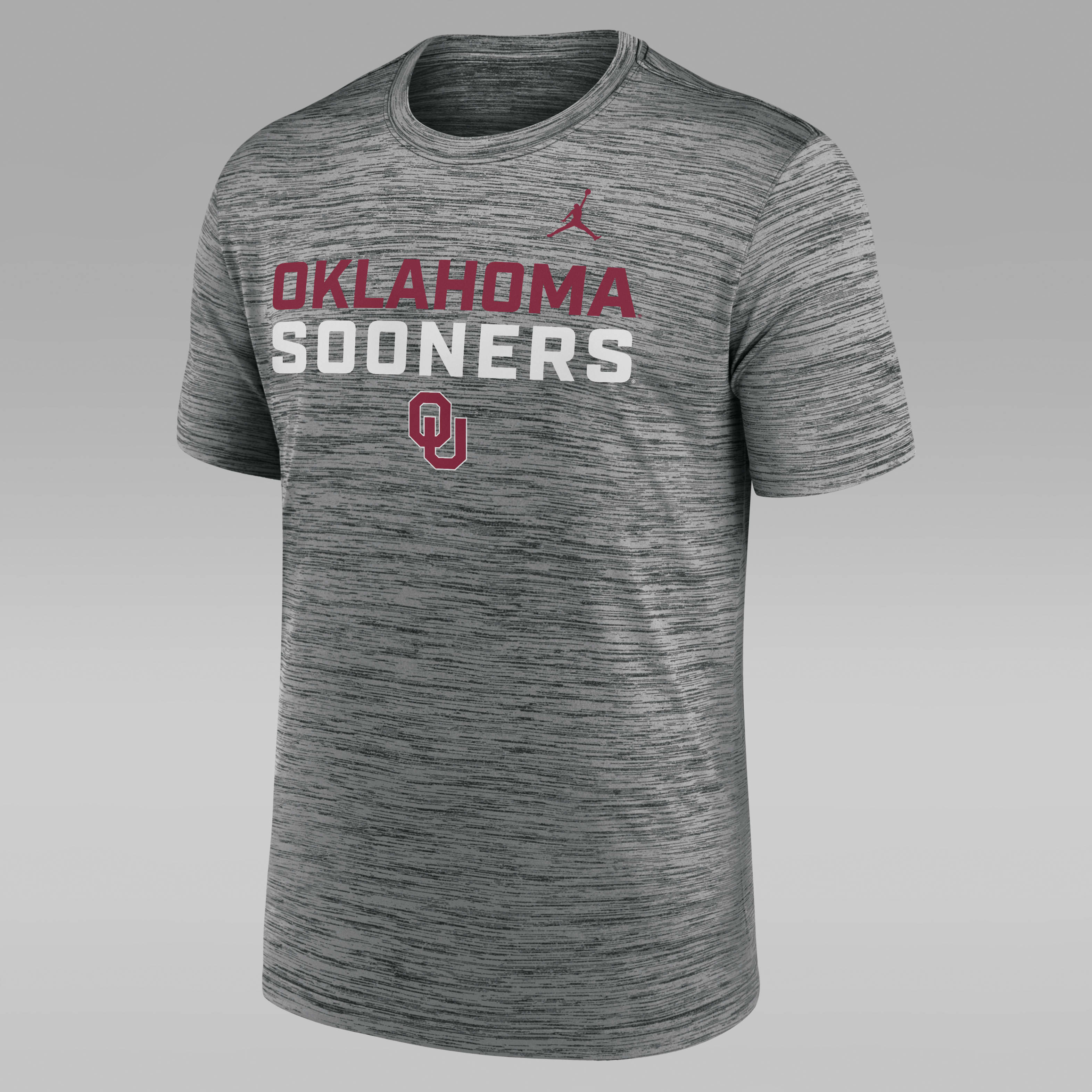 Oklahoma Campus Center Stack Velocity Men's Nike Dri-FIT College T-Shirt