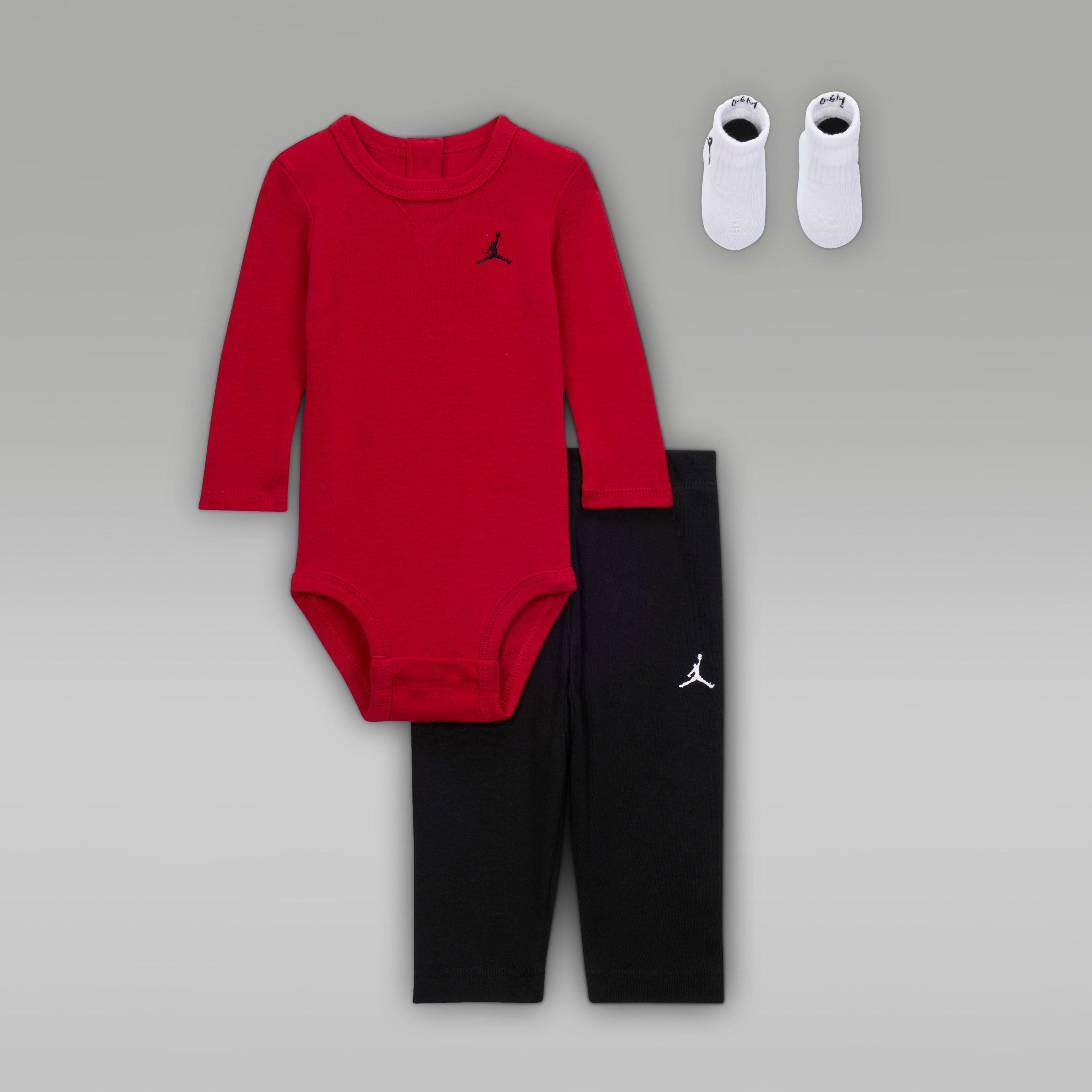 Jordan Baby Essentials Long Sleeve Bodysuit Boxed Set