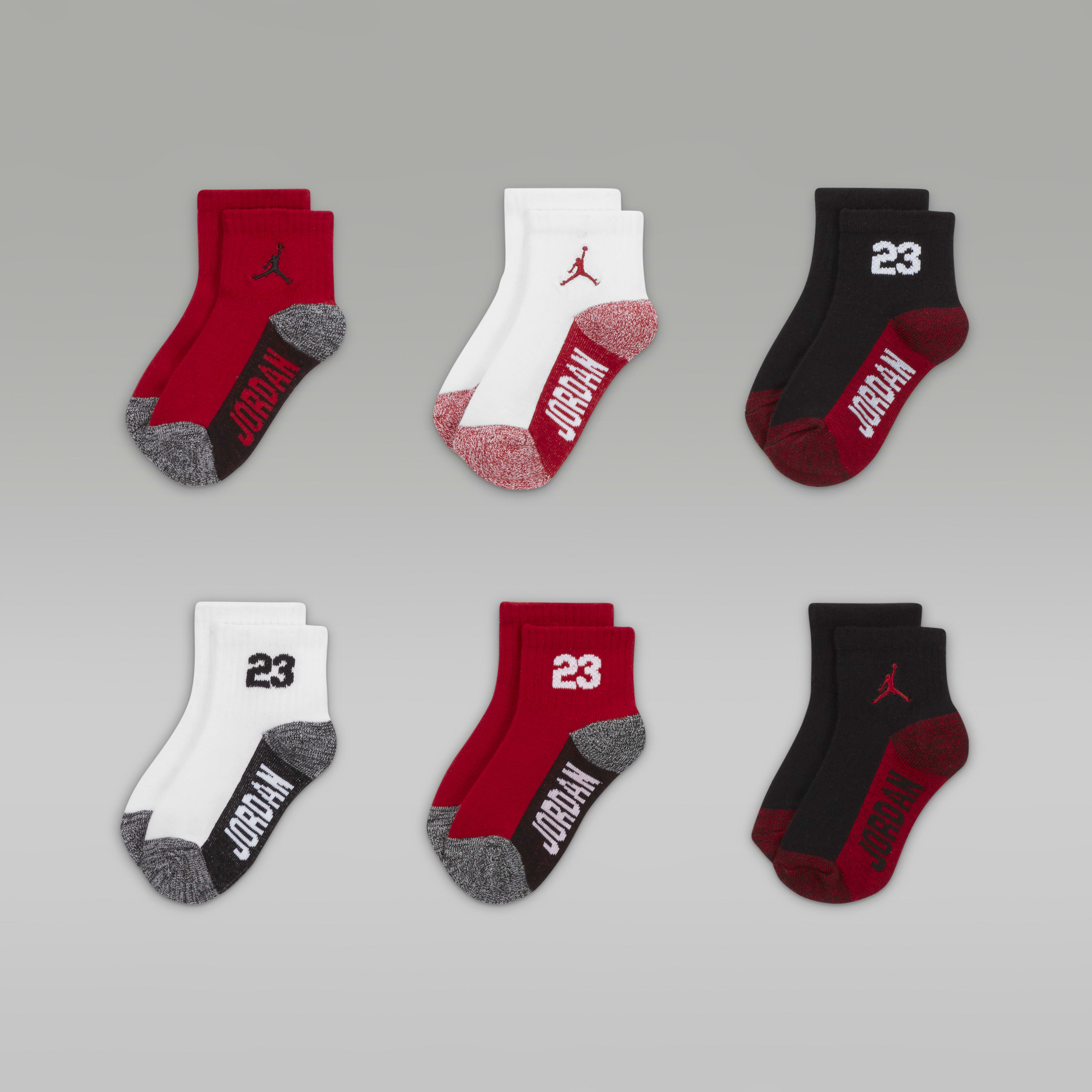 Jordan Jumpman Baby (0-6M) Socks (6-Pairs)