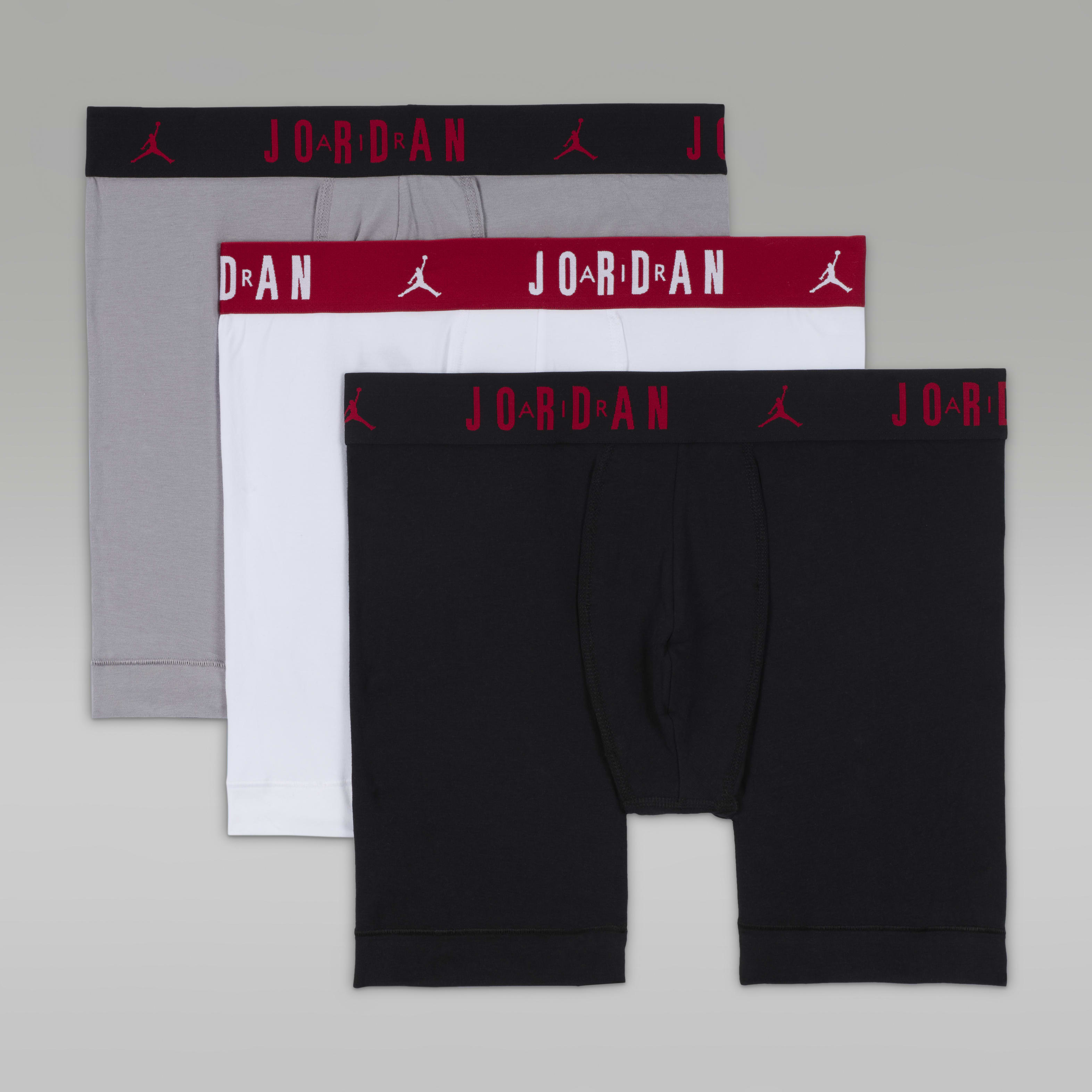 Jordan Flight Men's Cotton Boxer Briefs (3-Pack