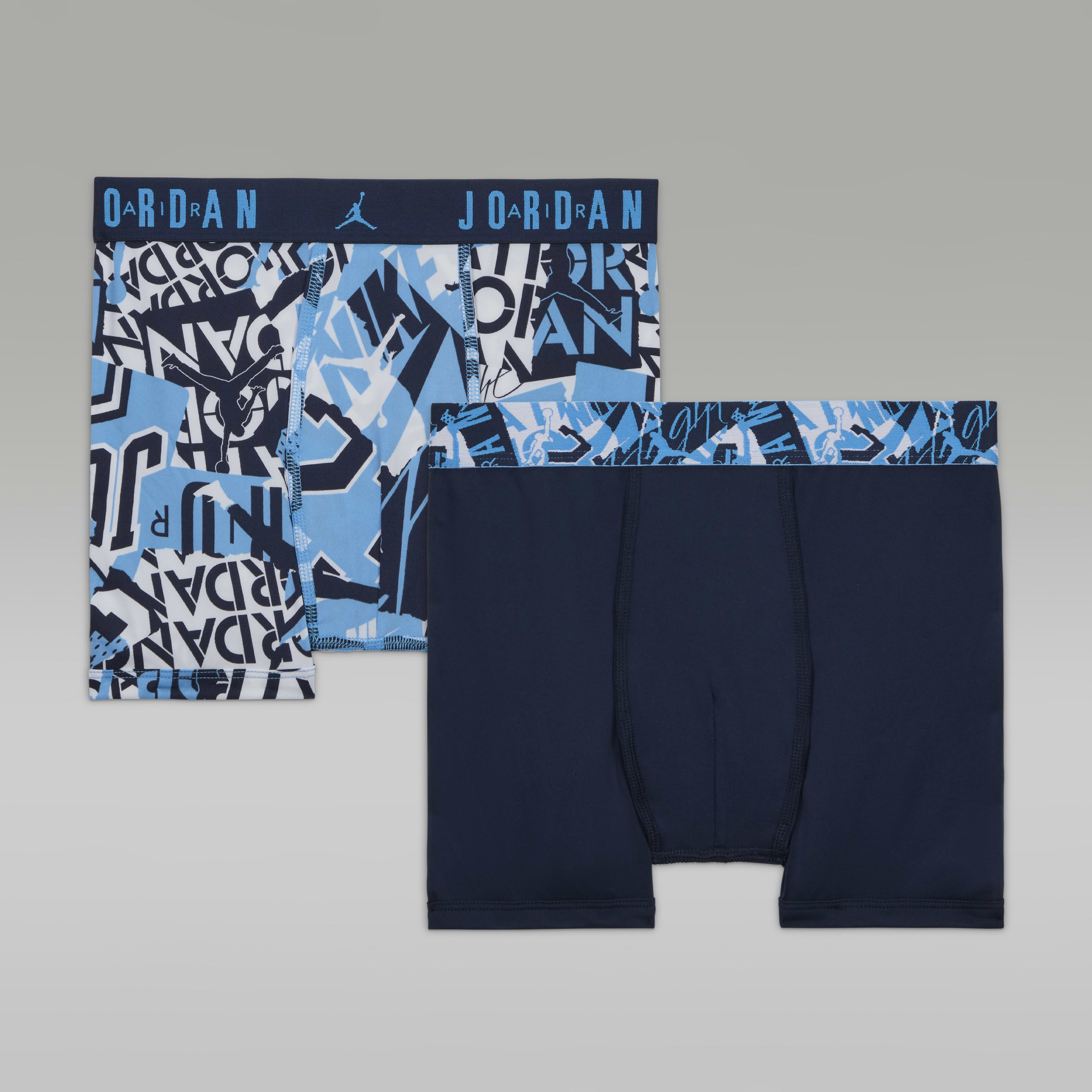 Jordan Flight Poly Mash-Up Big Kids' Boxer Briefs (2-Pack)