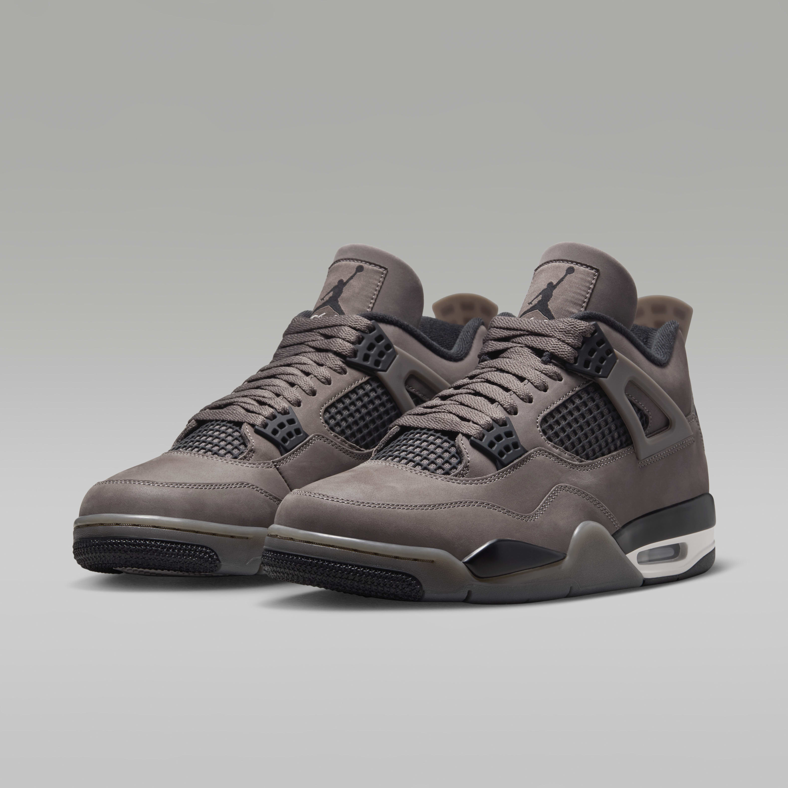Air Jordan 4 Retro "Cave Stone and Black" Men's Shoes