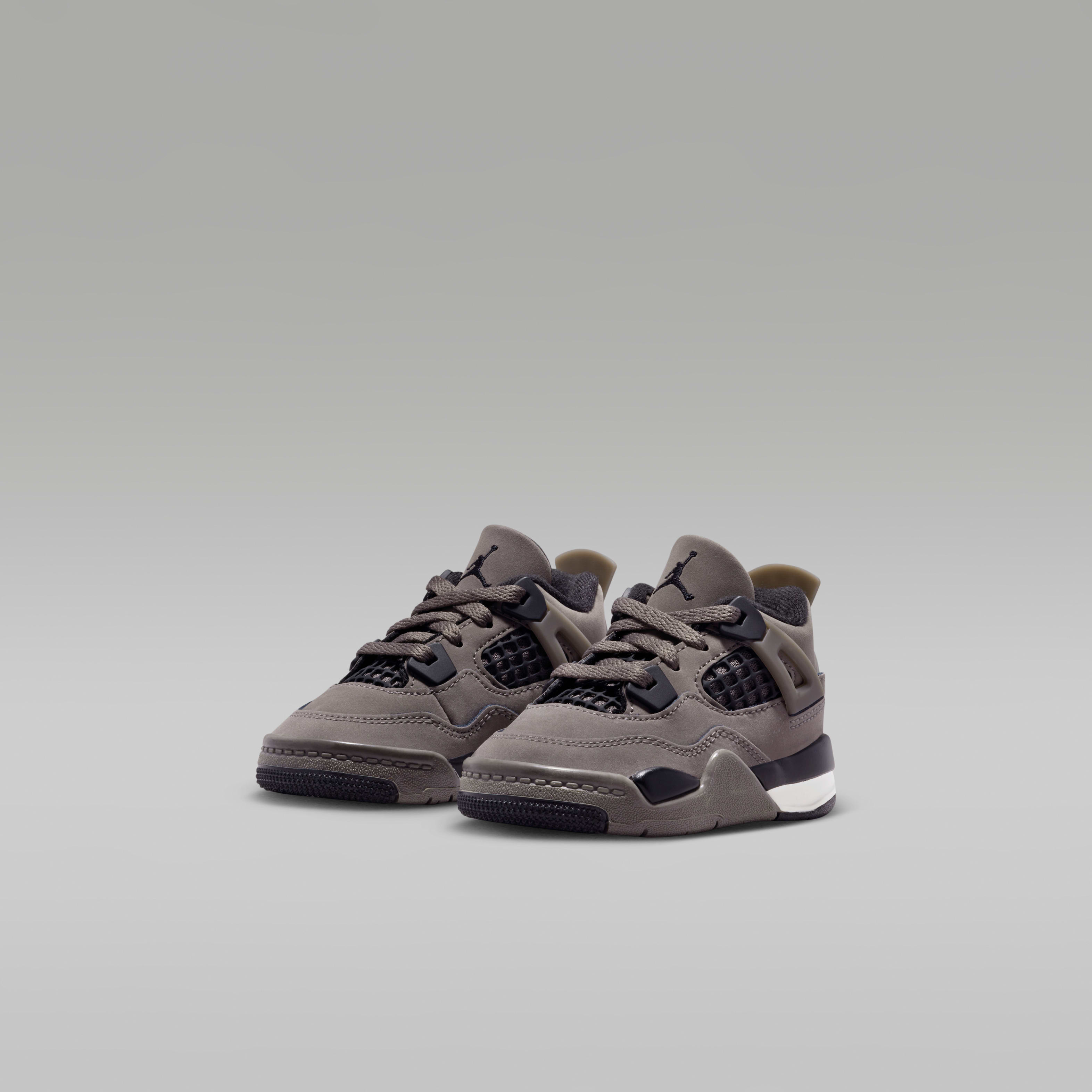 Jordan 4 Retro "Cave Stone and Black" Baby/Toddler Shoes