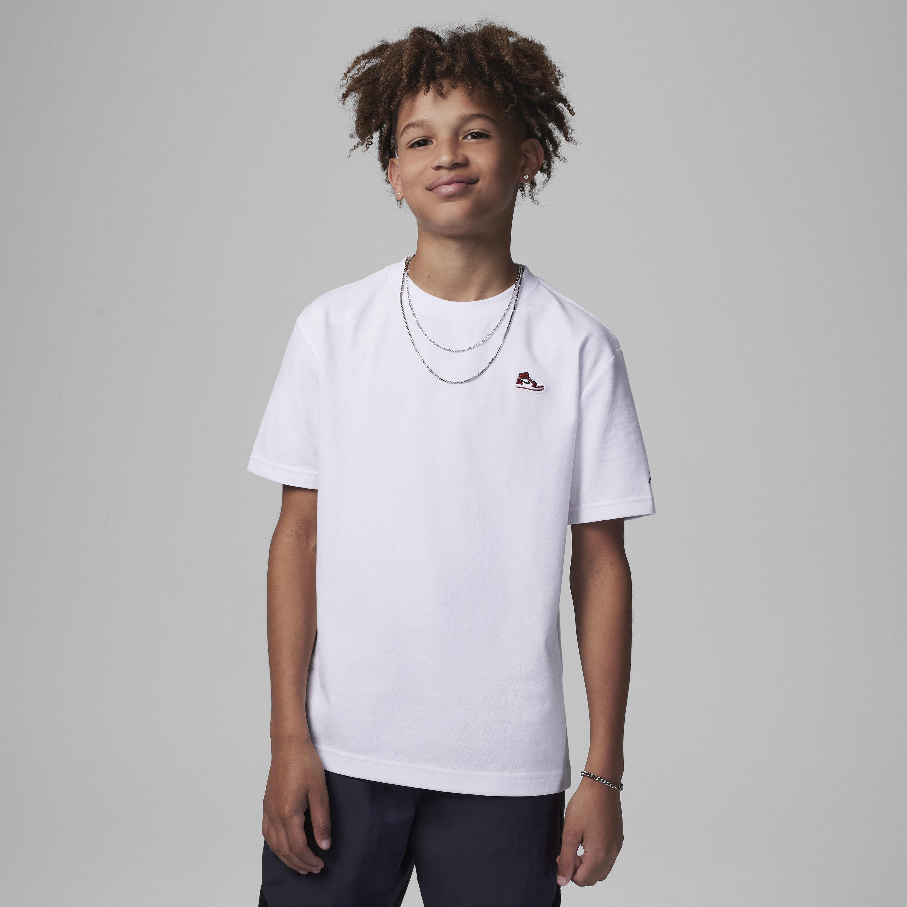 Air Jordan 1 Big Kids' Patch T-Shirt