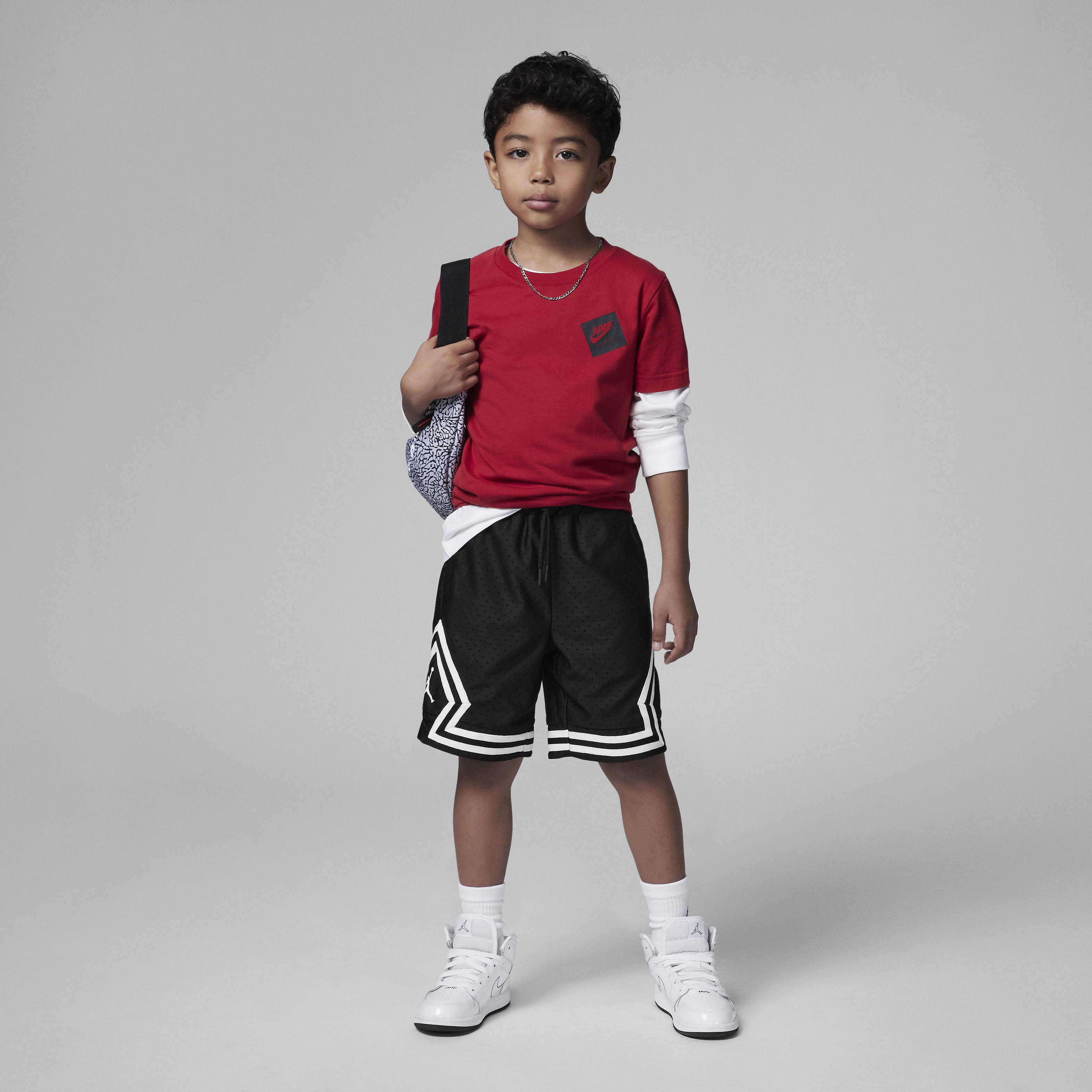 Jordan Air Little Kids' Dri-FIT Diamond Shorts