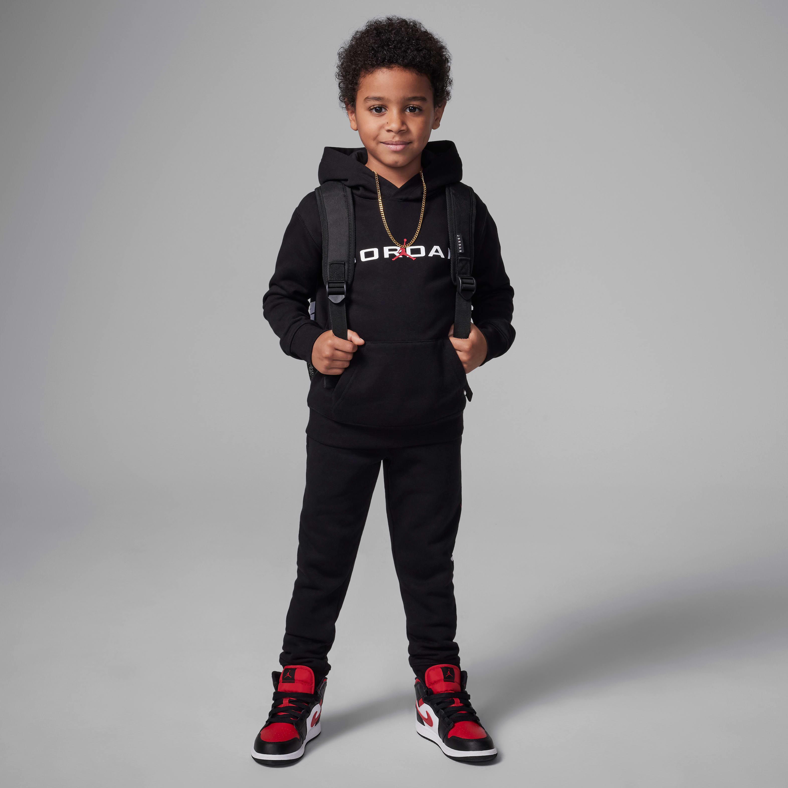 Jordan Little Kids' Baseline Pullover Hoodie