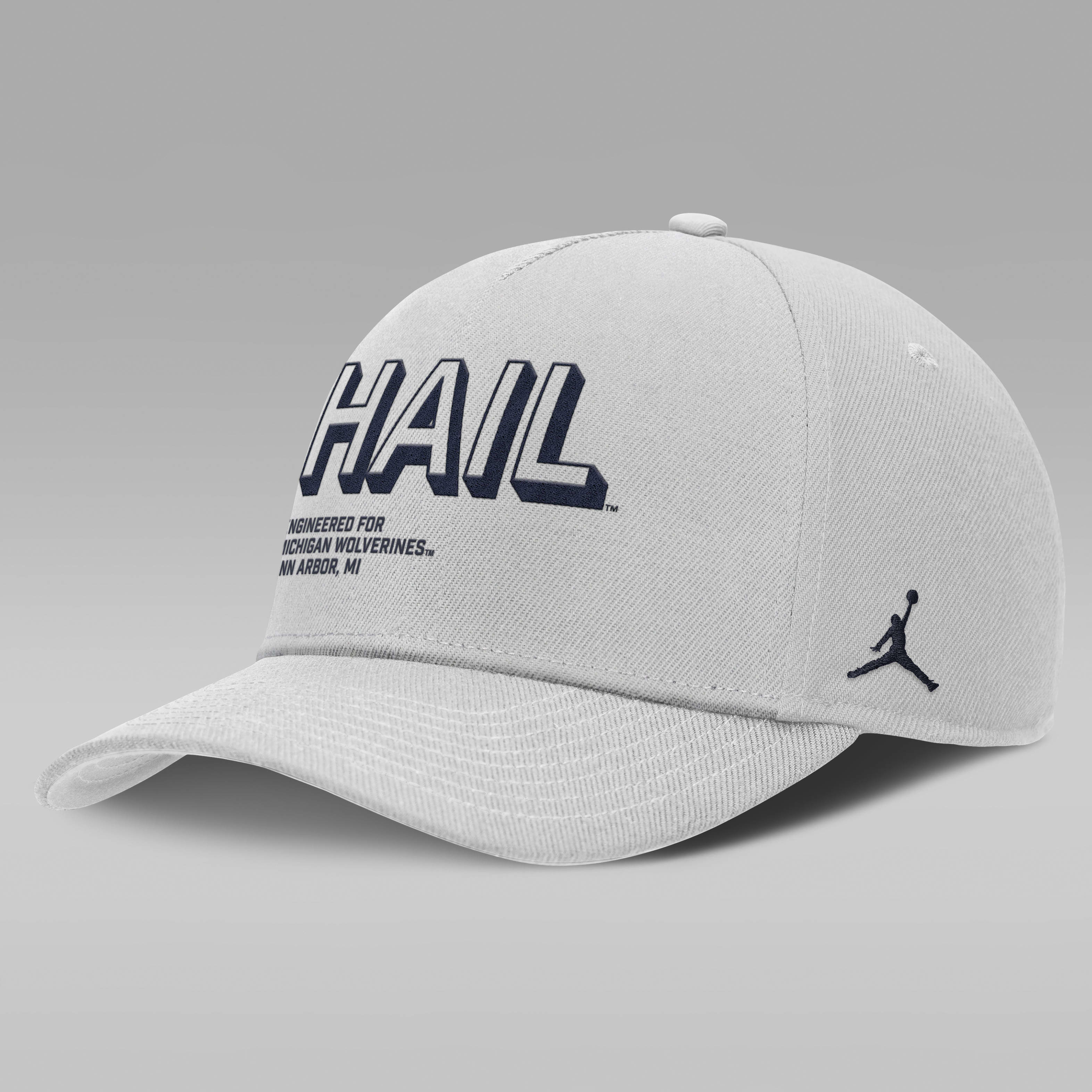 Michigan On-Field Primetime Rise Men's Jordan Brand College Adjustable Hat