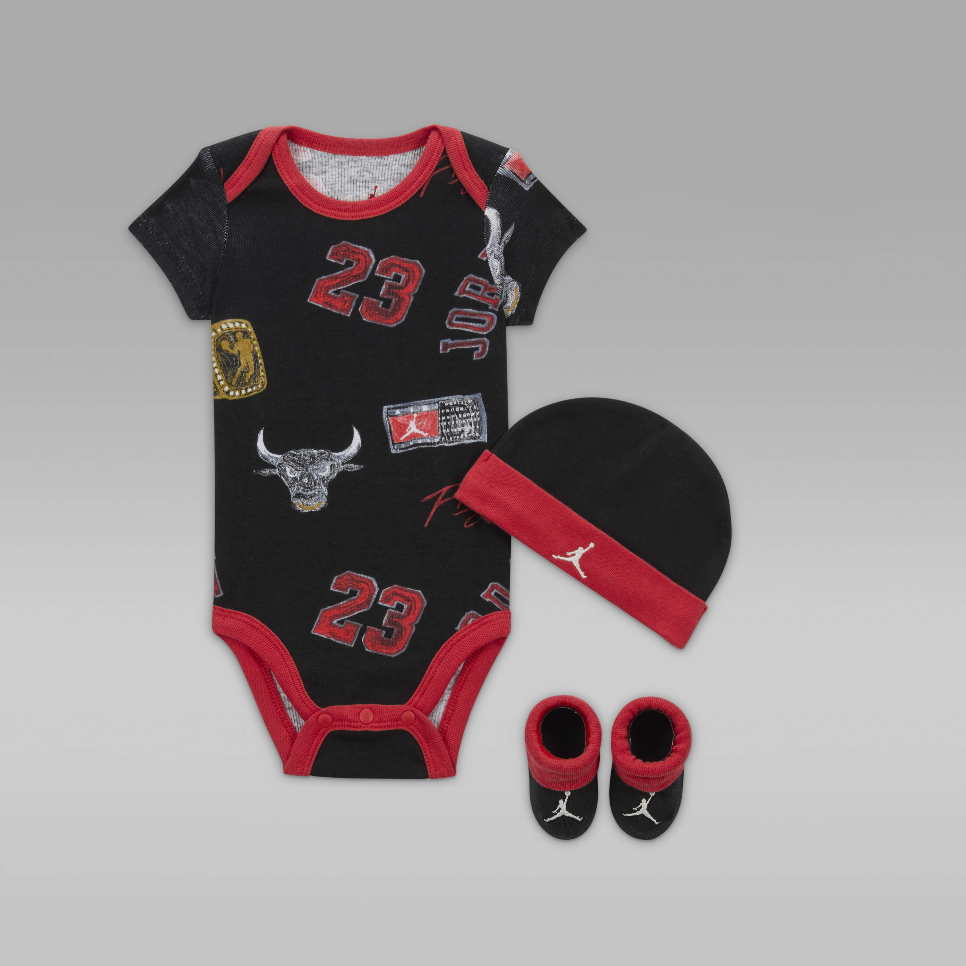 Jordan MJ Essentials Baby Printed 3-Piece Set