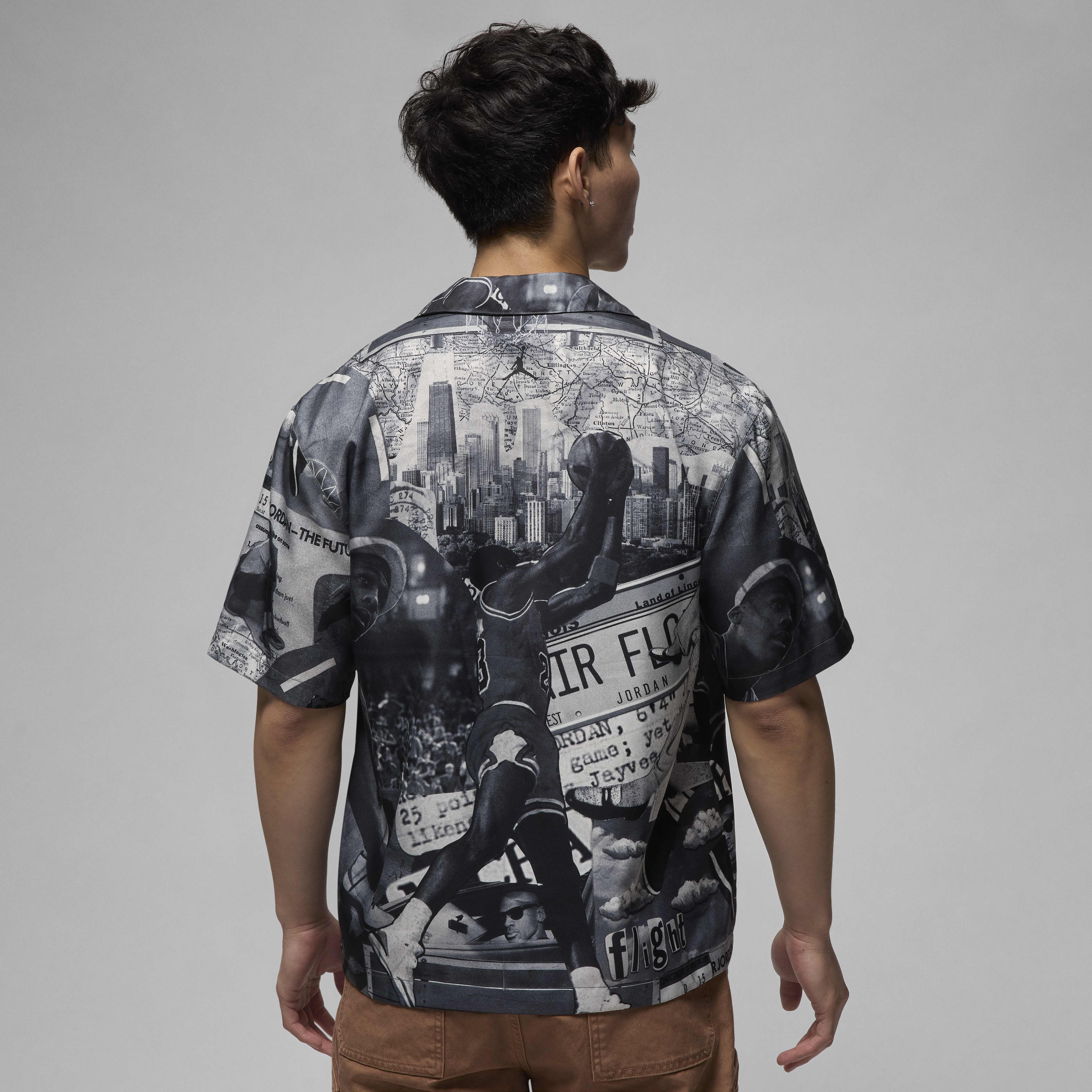 Jordan Essentials Men's Printed Camp Top