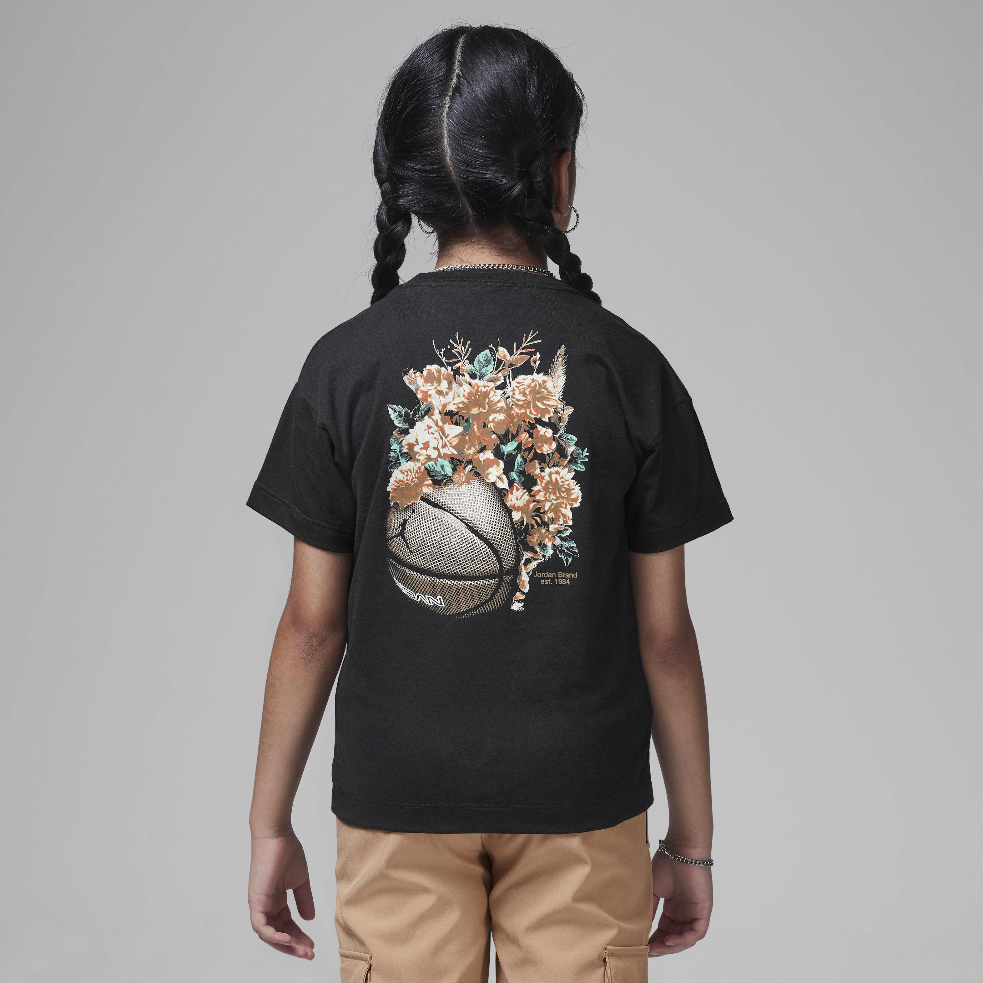 Jordan Little Kids' Floral Jumpman T-Shirt