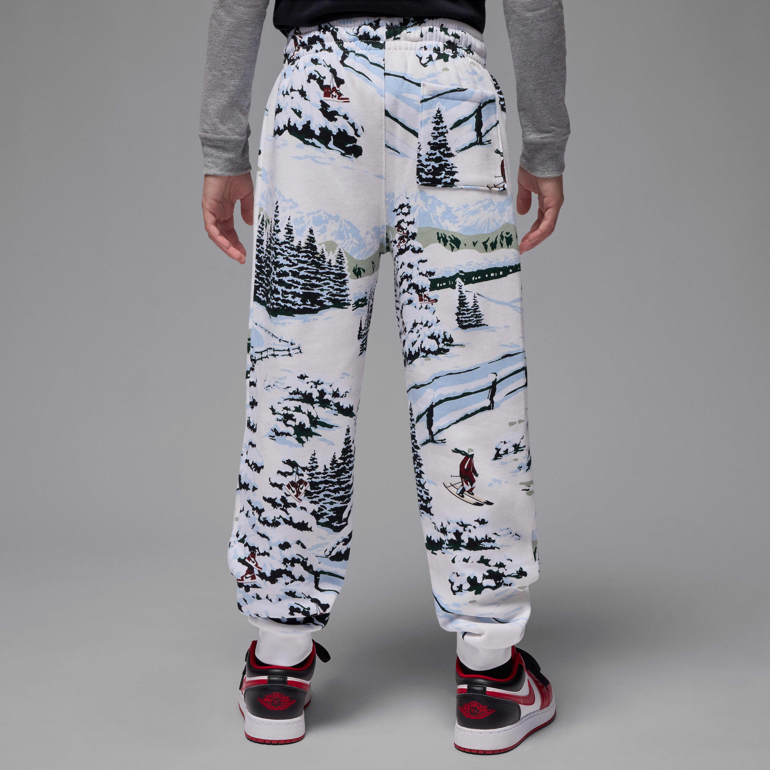 Jordan Brooklyn Fleece Big Kids' Holiday Pants