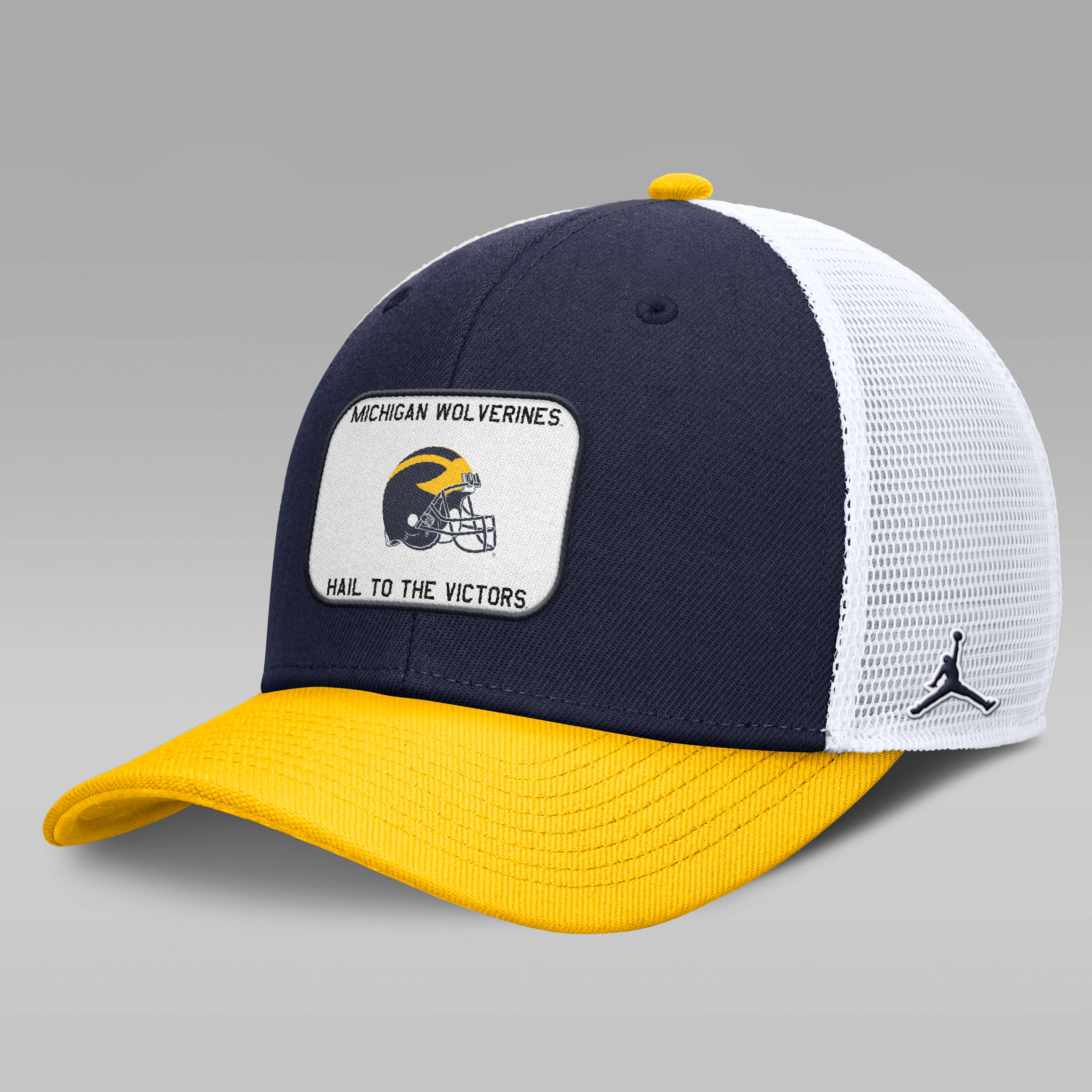 Michigan Rise Men's Jordan Brand College Trucker Adjustable Hat
