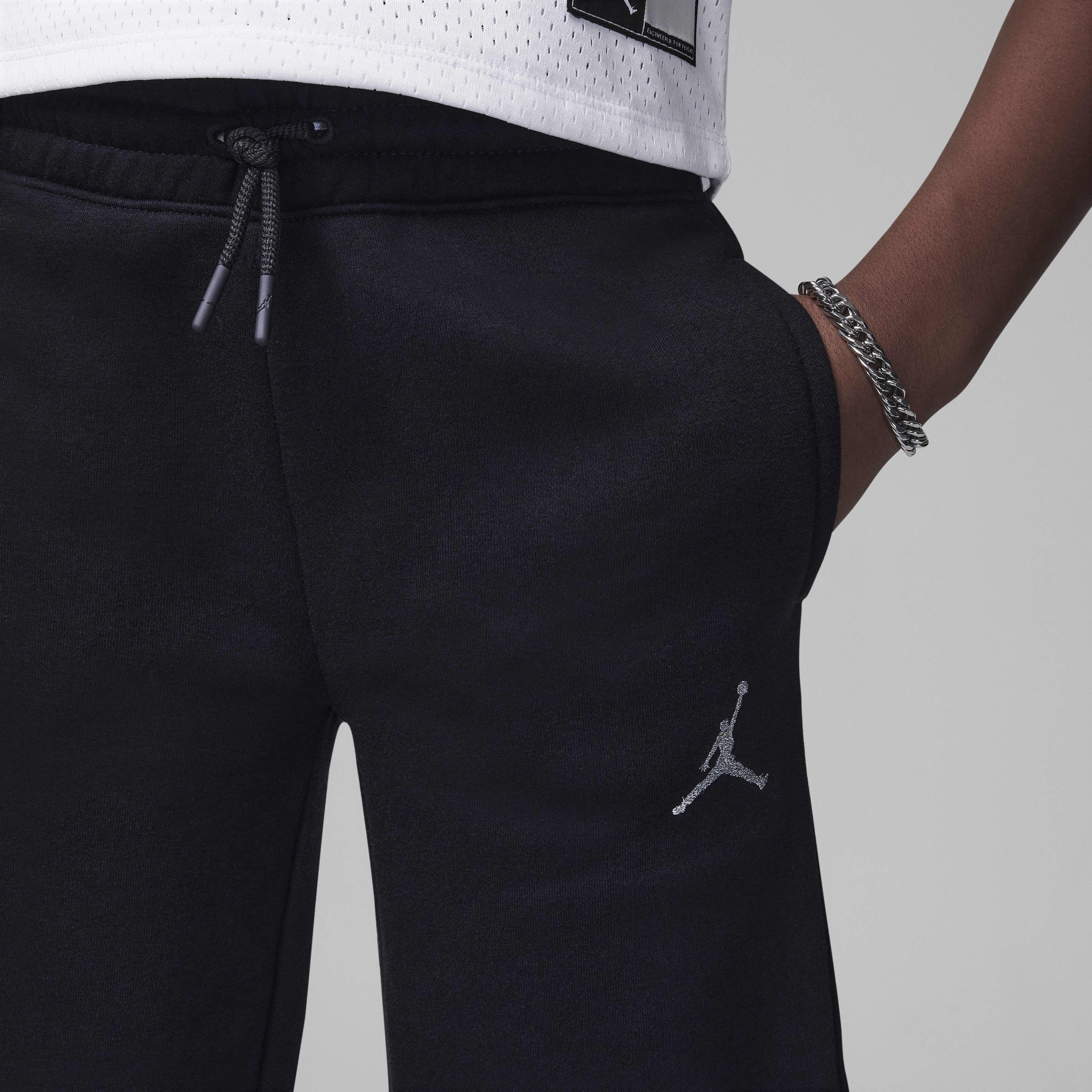 Jordan Icon Play Big Kids' Open Pants