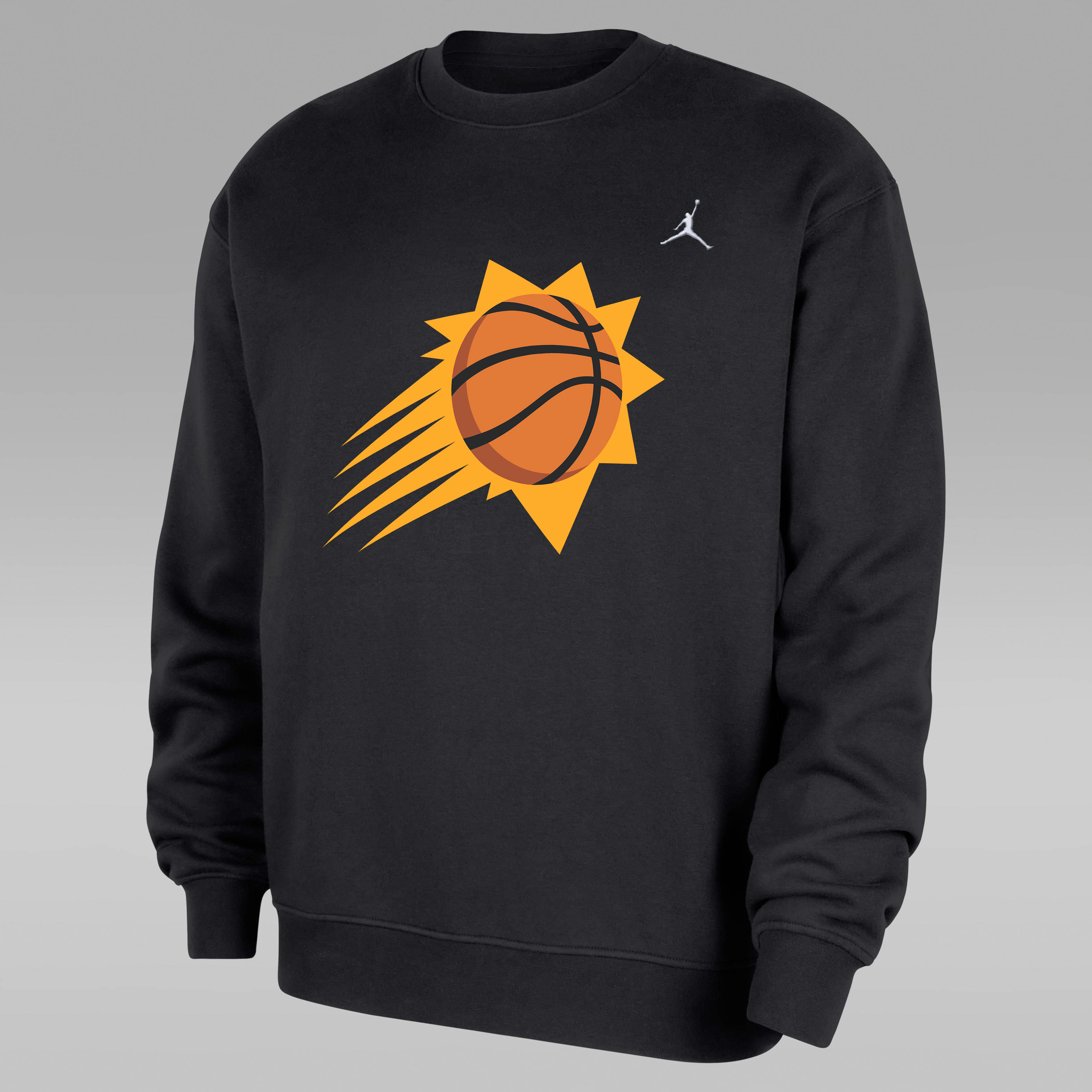 Phoenix Suns Statement Essentials Men's Jordan NBA Fleece Crew-Neck Sweatshirt