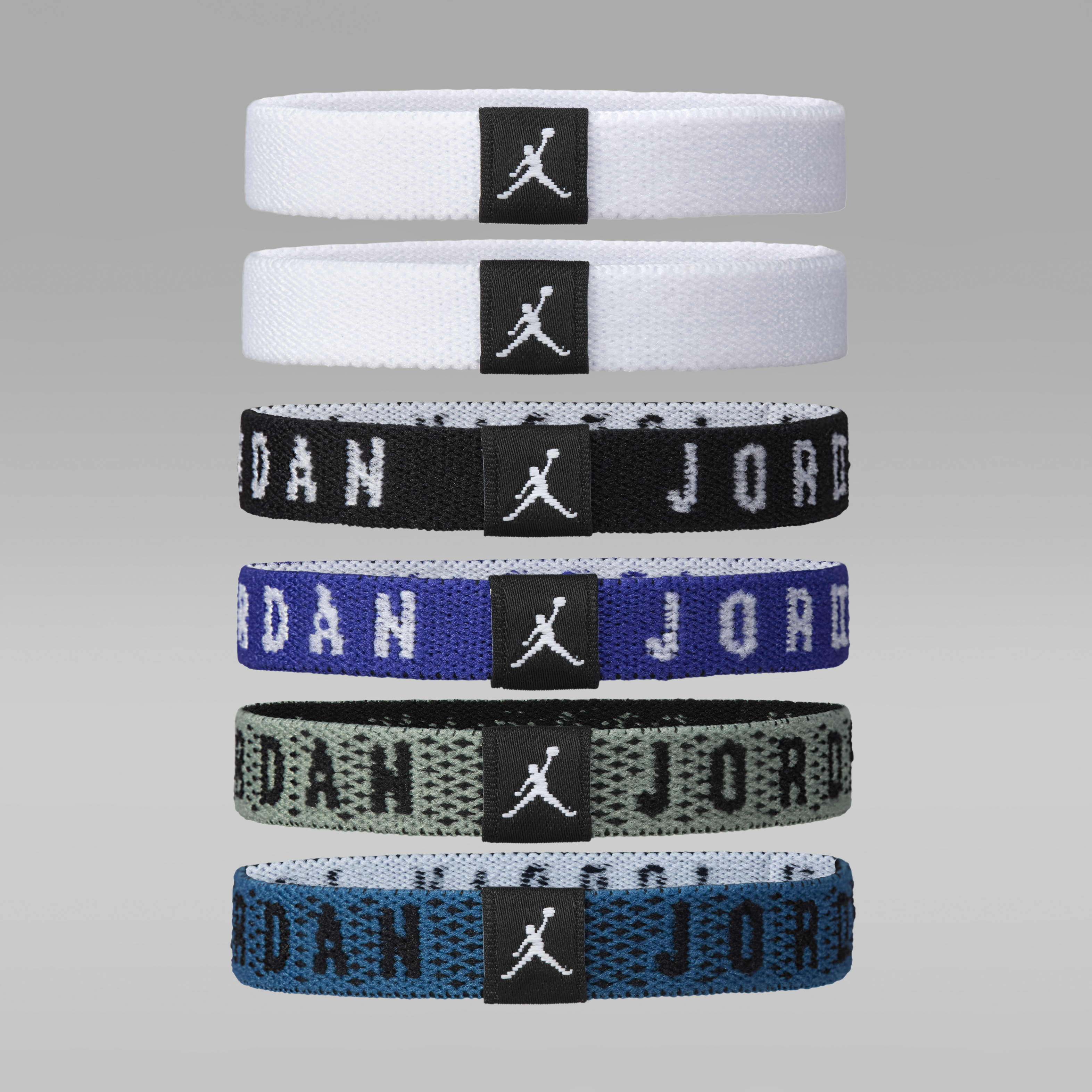 Jordan Hair Ties (6 Pack)