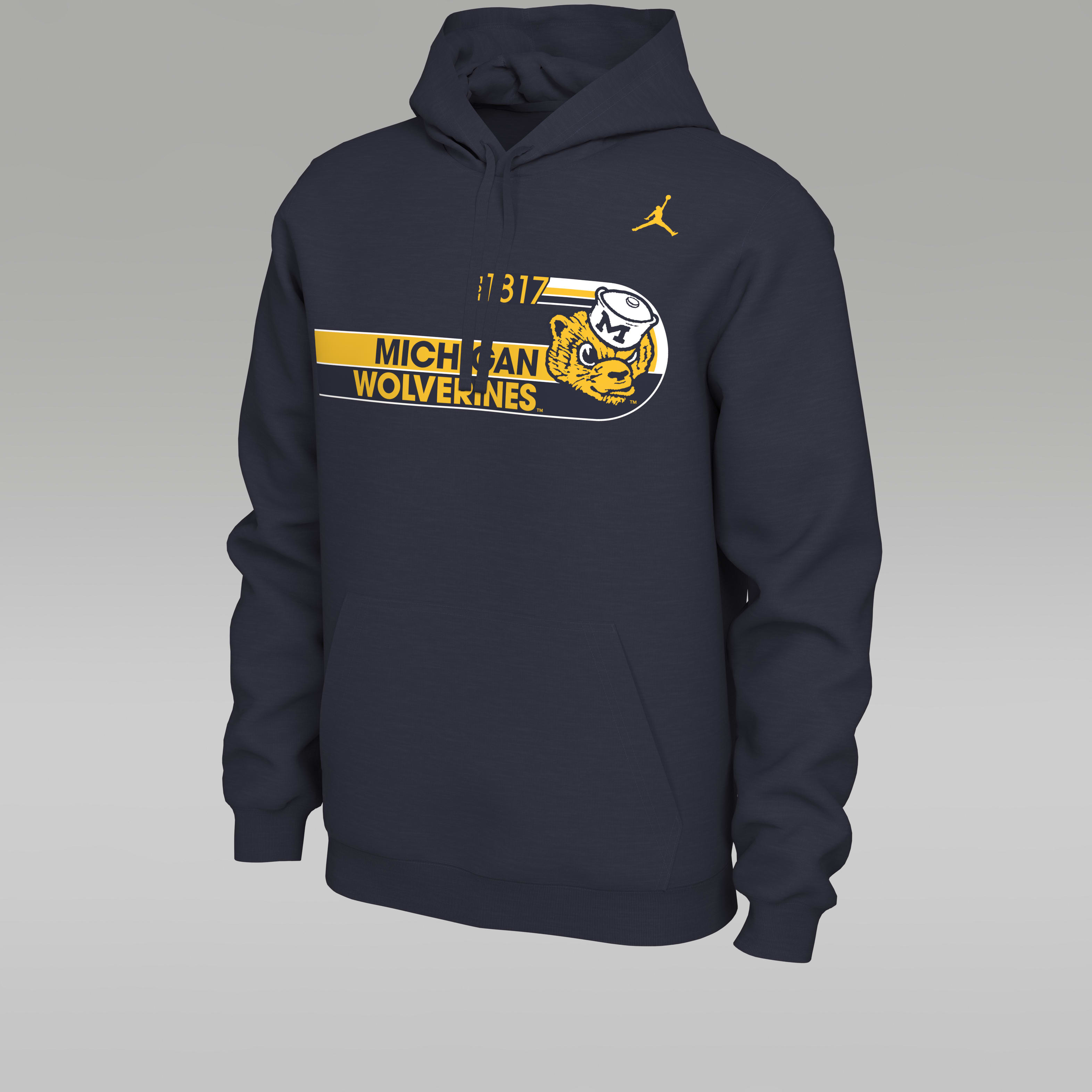 Michigan Men's Jordan College Hoodie