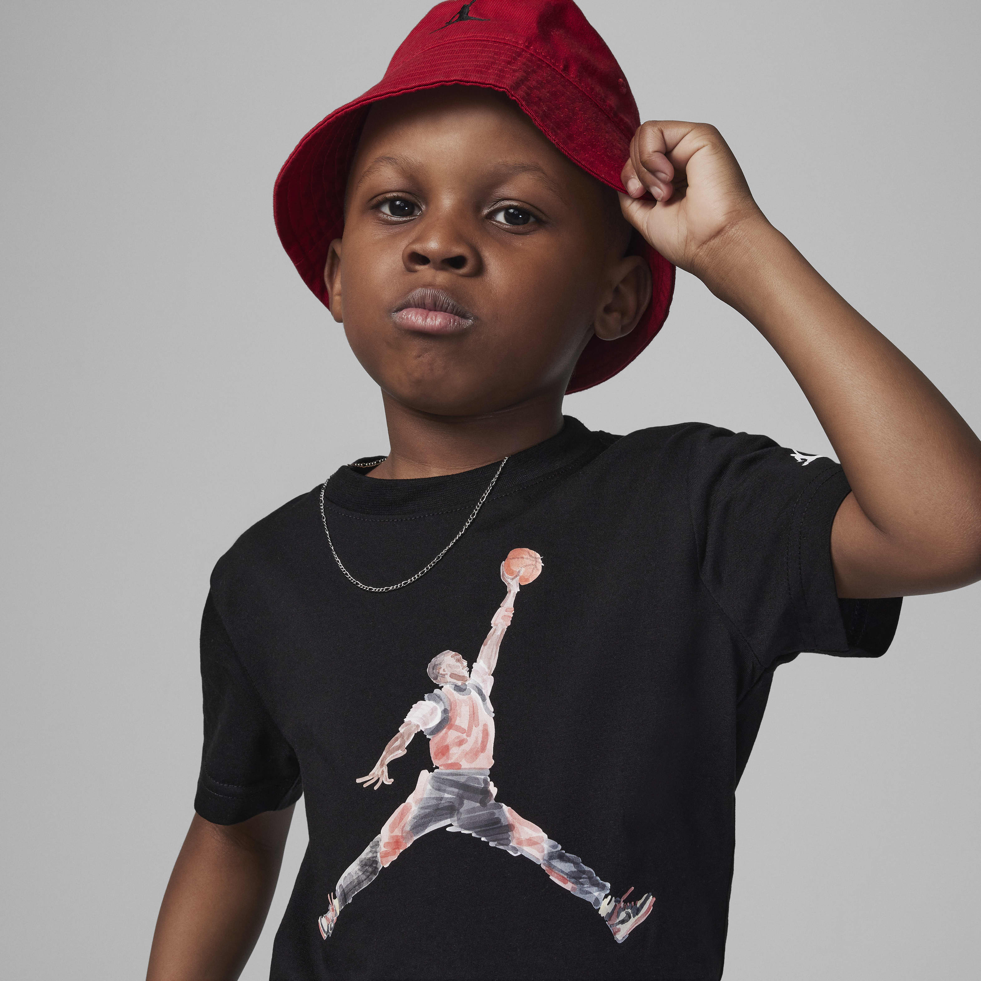 Jordan Watercolor Jumpman Toddler Graphic T-Shirt