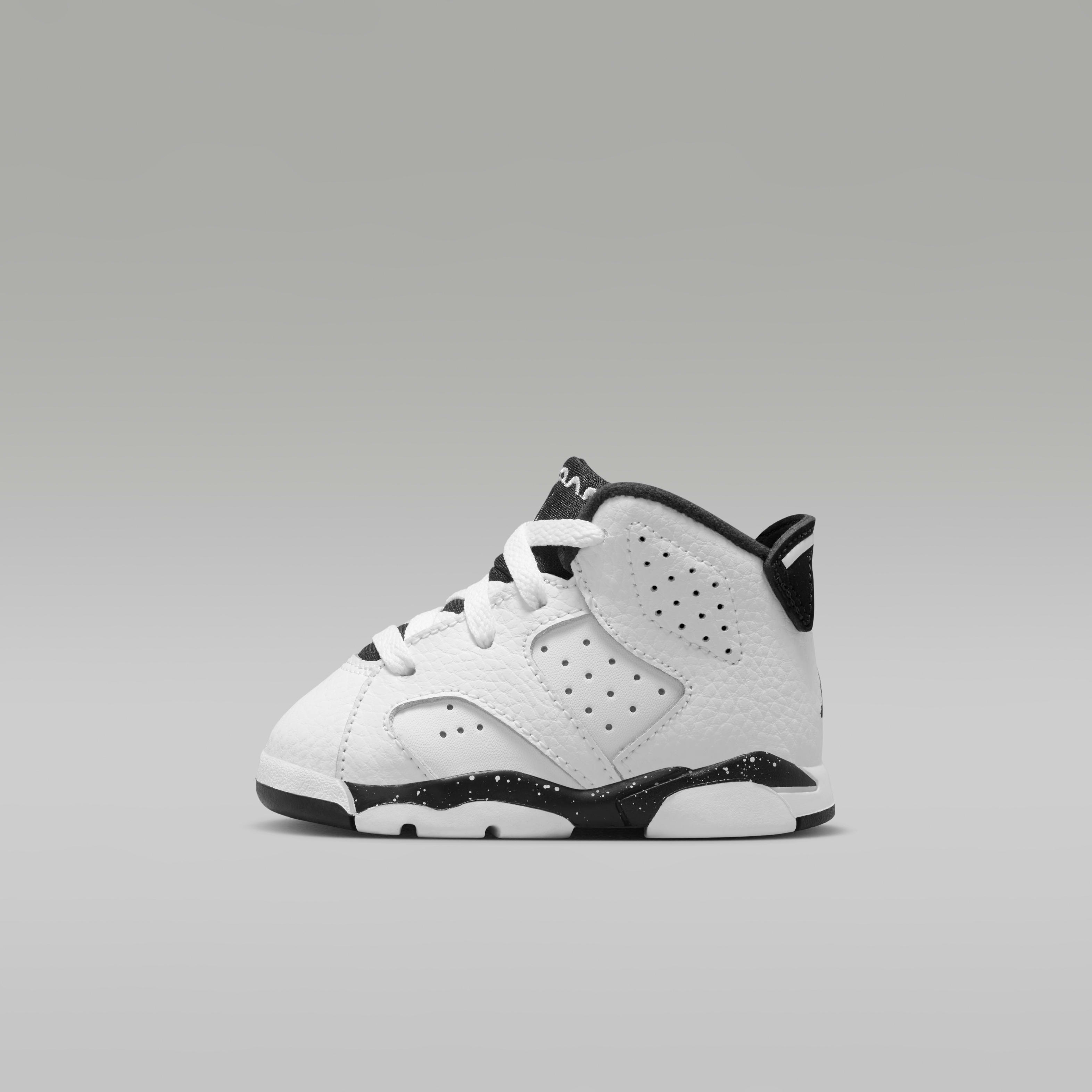 Jordan 6 Retro "White/Black" Baby/Toddler Shoes