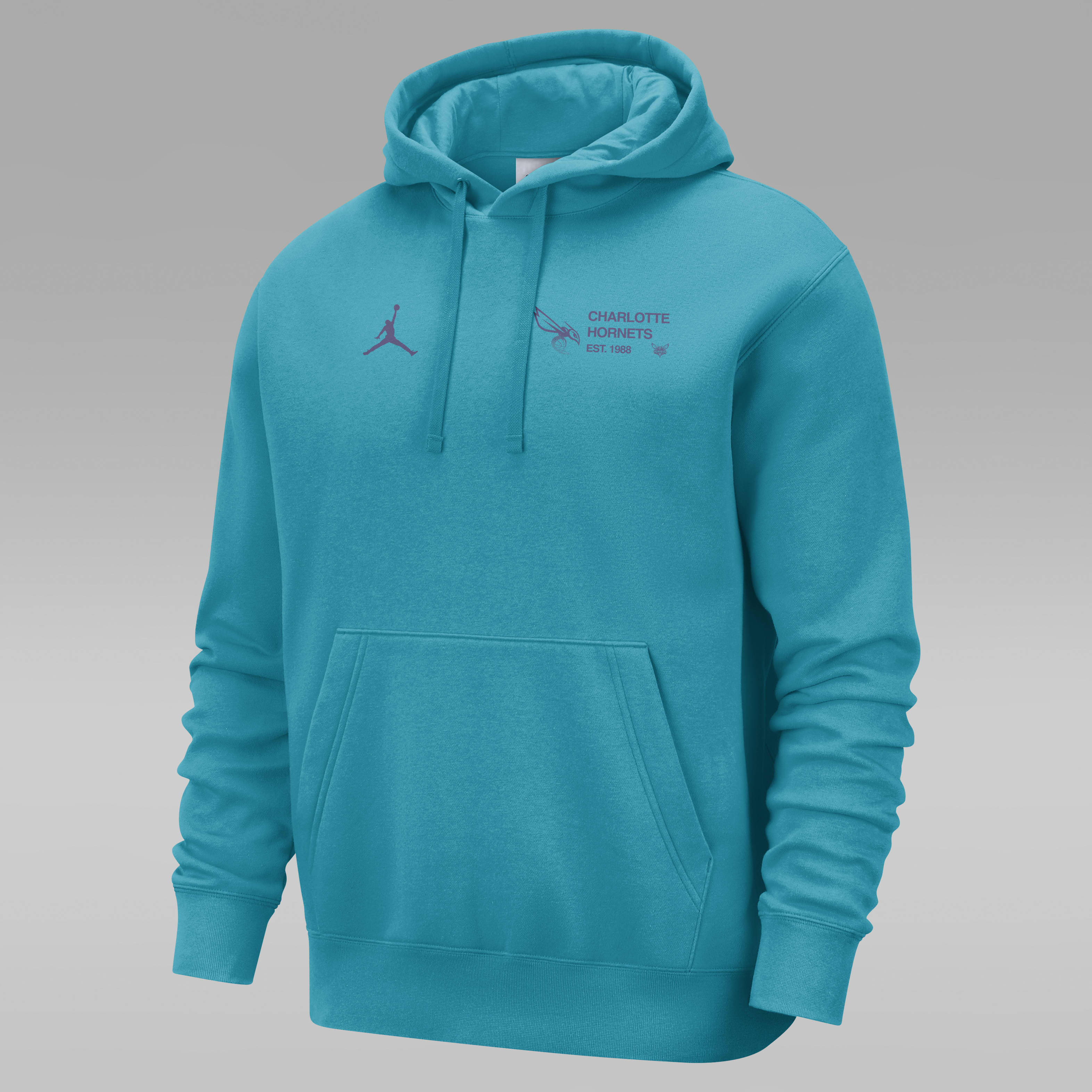 Charlotte Hornets Club Courtside Men's Nike NBA Pullover Hoodie