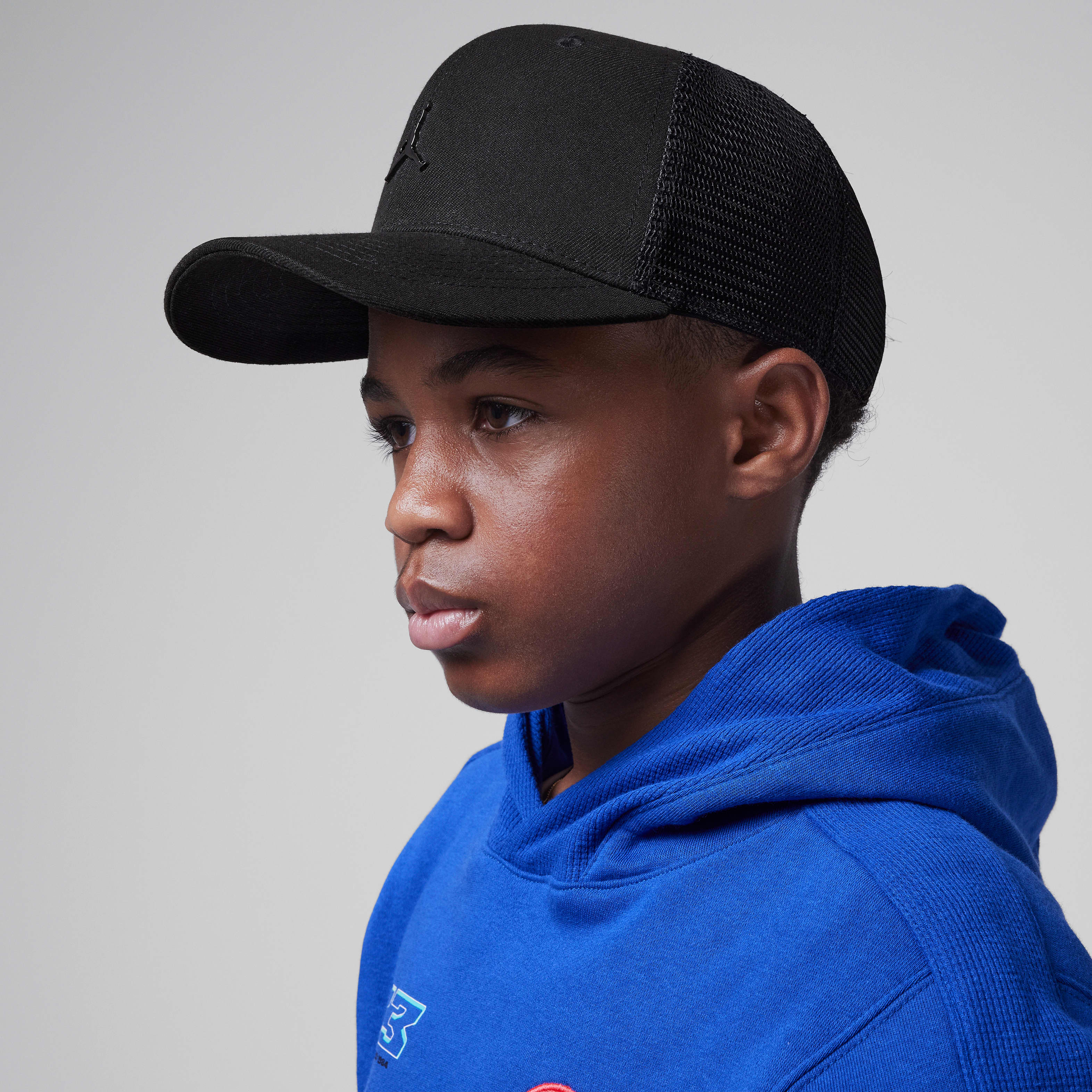 Jordan Big Kids' Metal Jumpman Trucker Hat