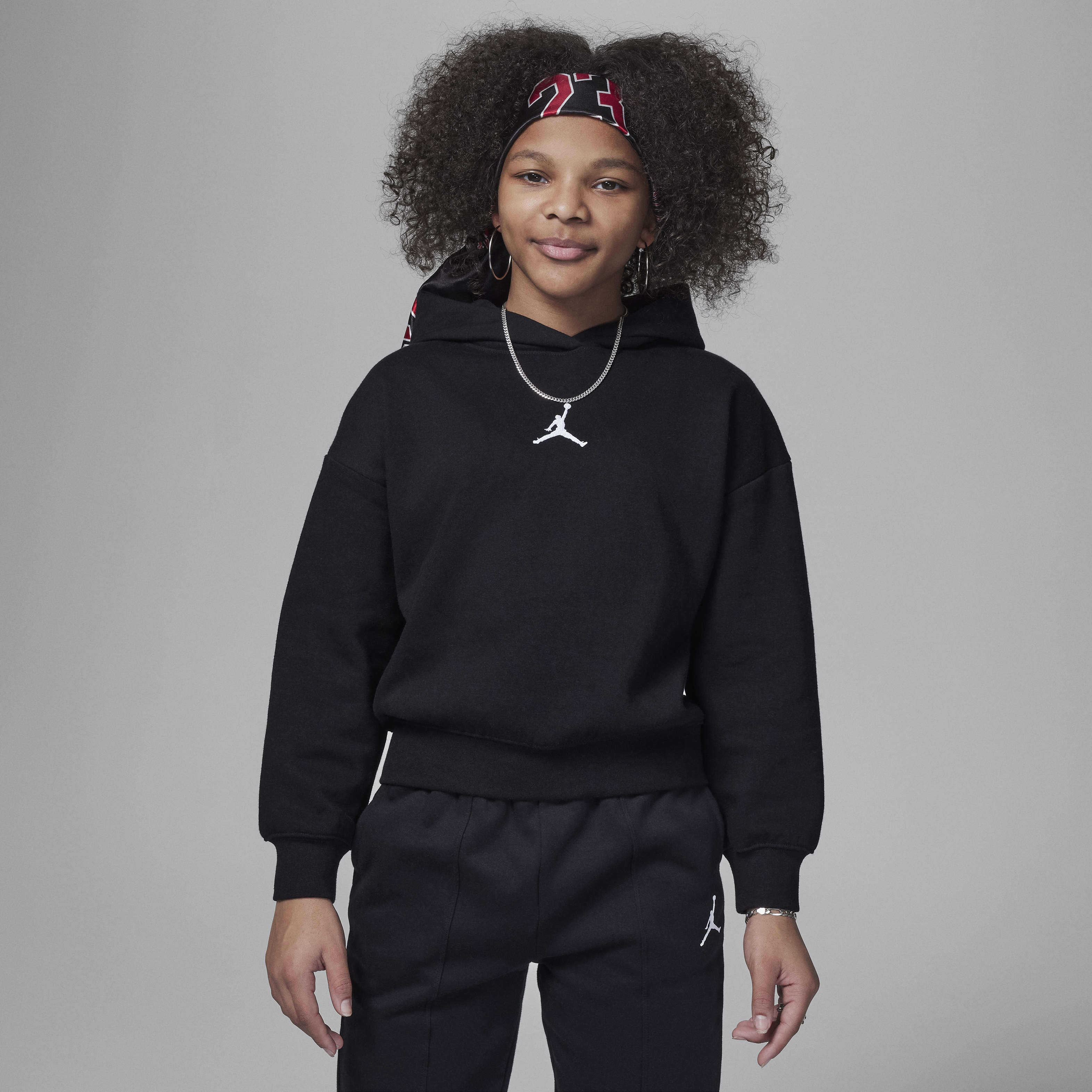 Jordan Icon Play Pullover Hoodie Big Kids