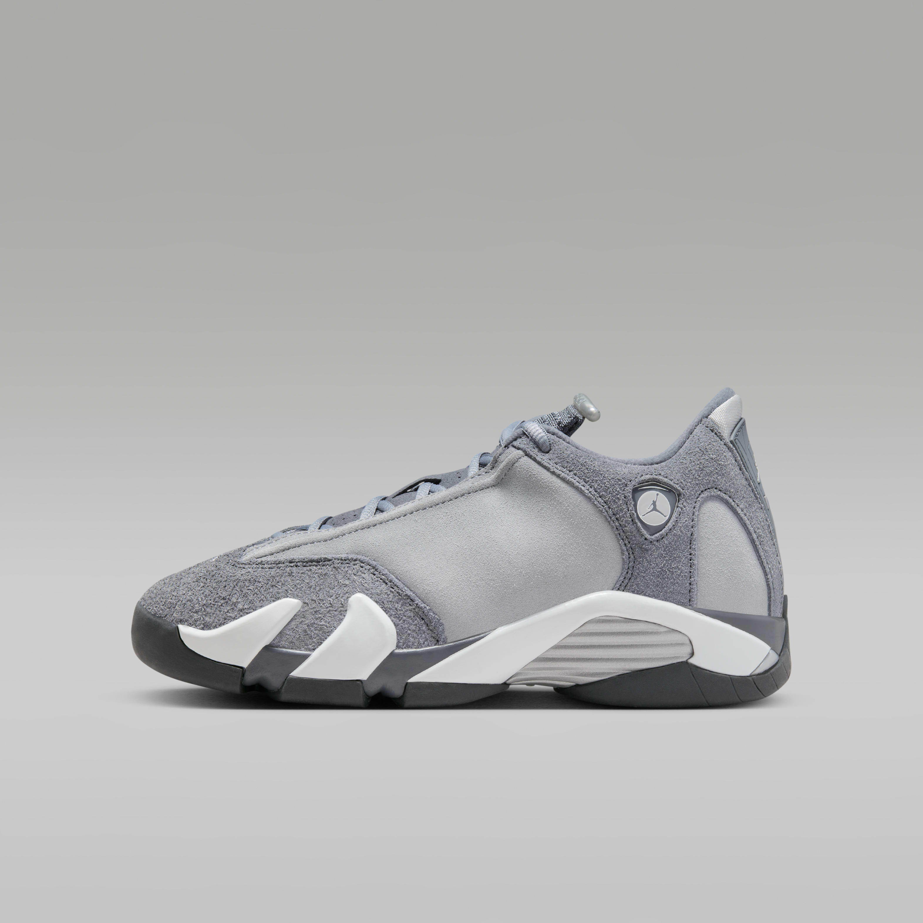 Air Jordan 14 Retro "Flint Grey" Big Kids' Shoes